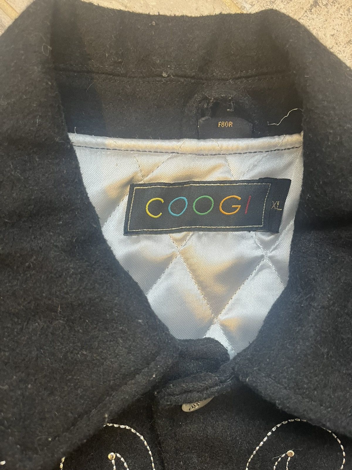 Coogi black coogi varsity jacket Size US XL / EU 56 / 4 - 4 Thumbnail