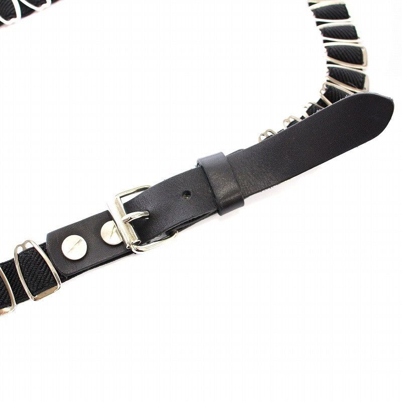 Balmain Balmain 2011 Hybrid Chain/Leather Roller Coaster Belt Size ONE SIZE - 3 Thumbnail