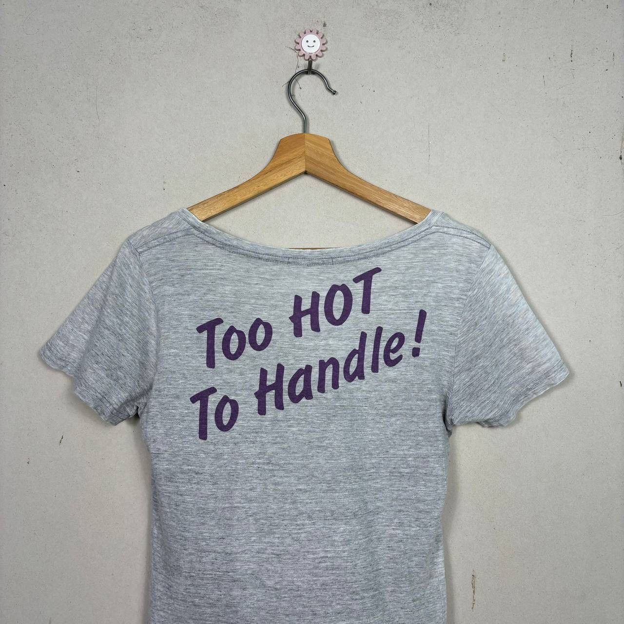Hysteric Glamour HYSTERIC GLAMOUR Vintage Y2k “Too Hot To Handle” T-Shirt Size XL / US 12-14 / IT 48-50 - 4 Thumbnail