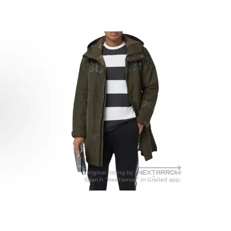 Burberry Burberry Men's Military Green Nylon Down Jacket. Size US M / EU 48-50 / 2 - 7 Thumbnail