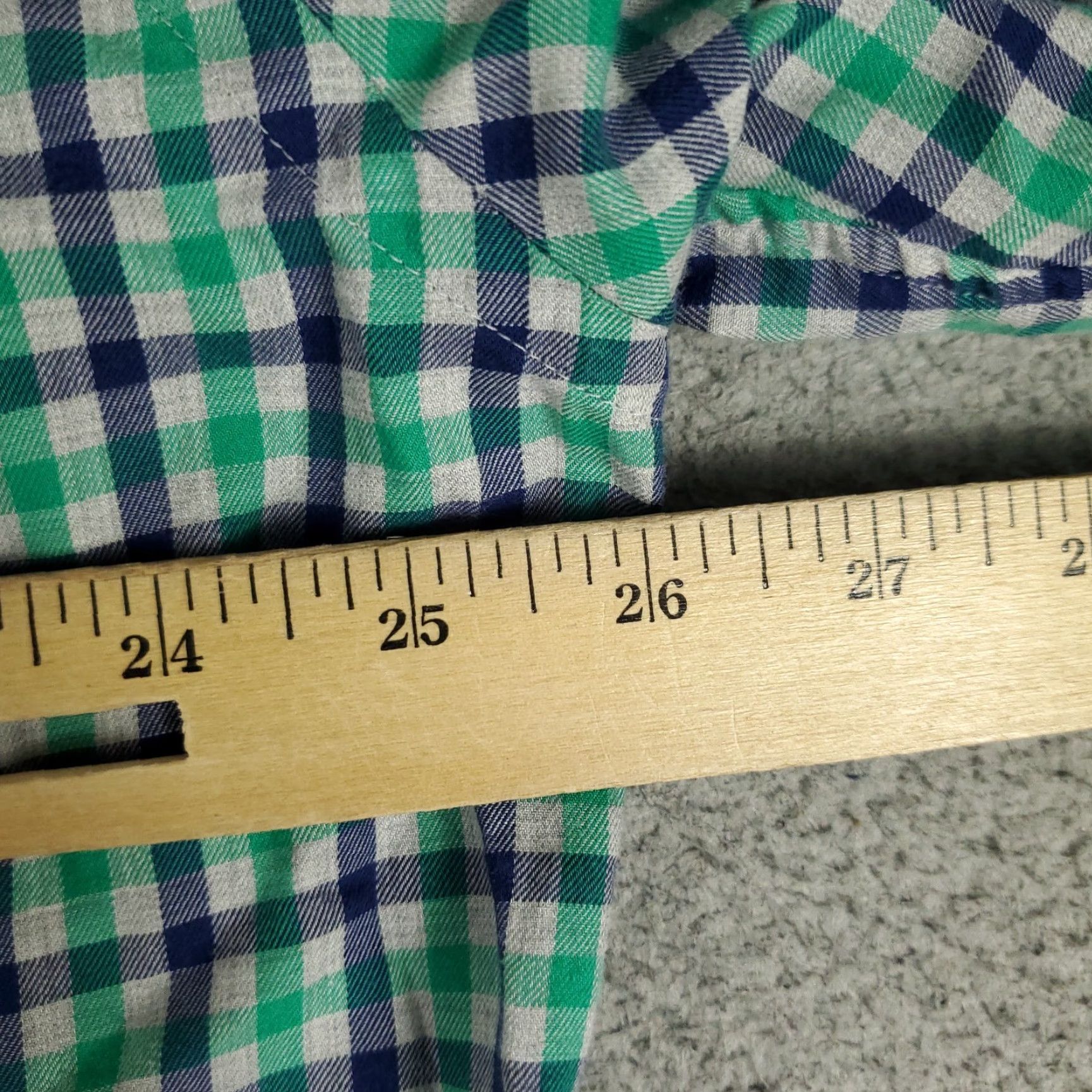 Vineyard Vines Vineyard Vines Shirt Mens XL Blue Green Plaid Slim Fit Button Up Long Sleeve Size US XL / EU 56 / 4 - 7 Thumbnail