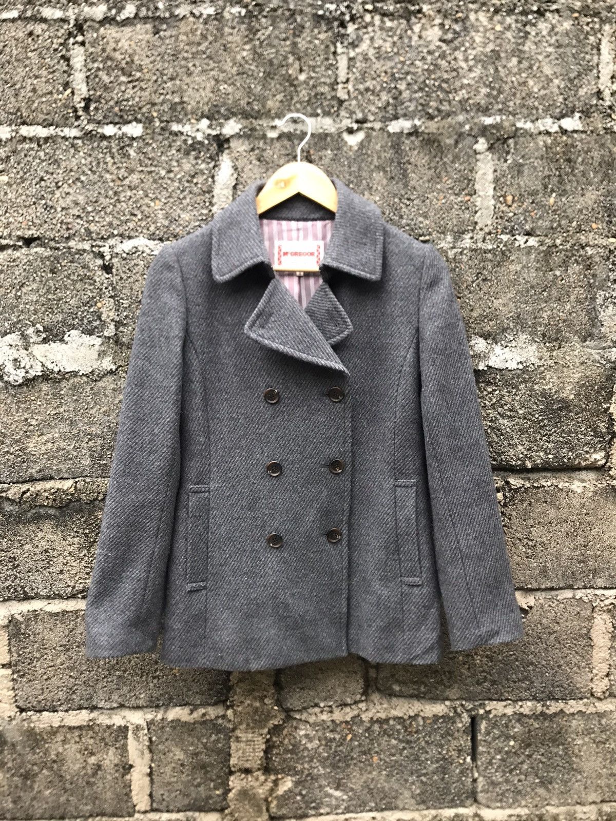 McGregor ⚡️Vintage McGregor Double Breasted Peacoat Size S / US 4 / IT 40 - 1 Thumbnail