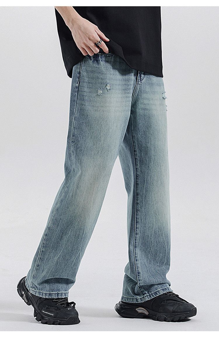 Japanese Brand × Jean Vintage washed straight outdoor simple jeans Size US 32 / EU 48 - 2 Thumbnail