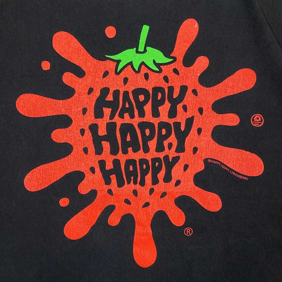 Hysteric Glamour MAGICAL MOSH MISFITS HAPPY HAPPY STRAWBERRY GRAPHIC TEE Size US L / EU 52-54 / 3 - 3 Thumbnail