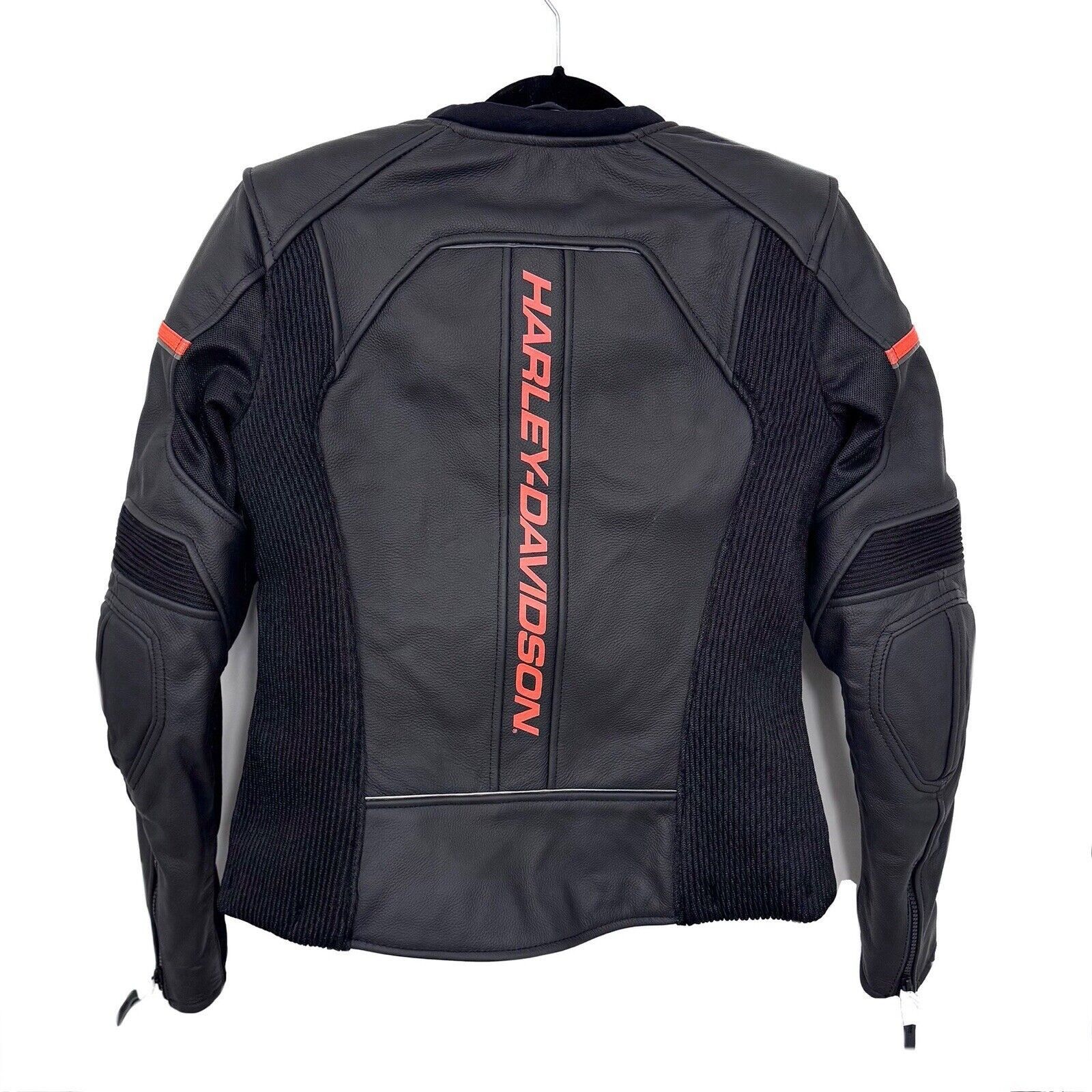 Harley Davidson Harley-Davidson Women's Brawler Leather Jacket - 98007-21VW Size S / US 4 / IT 40 - 2 Thumbnail
