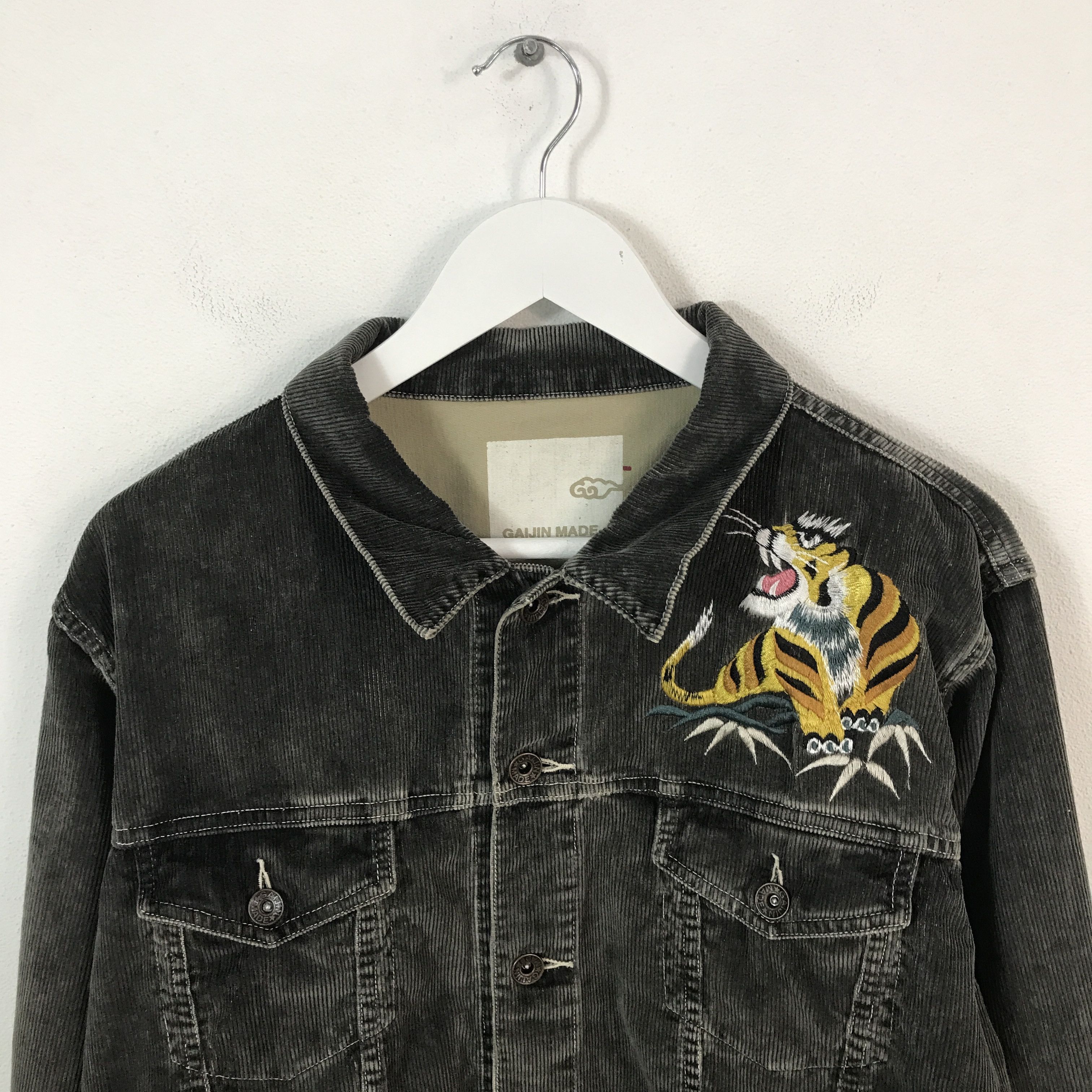 Japanese Brand gaijin made design corduroy tracker jacket Size US L / EU 52-54 / 3 - 2 Thumbnail