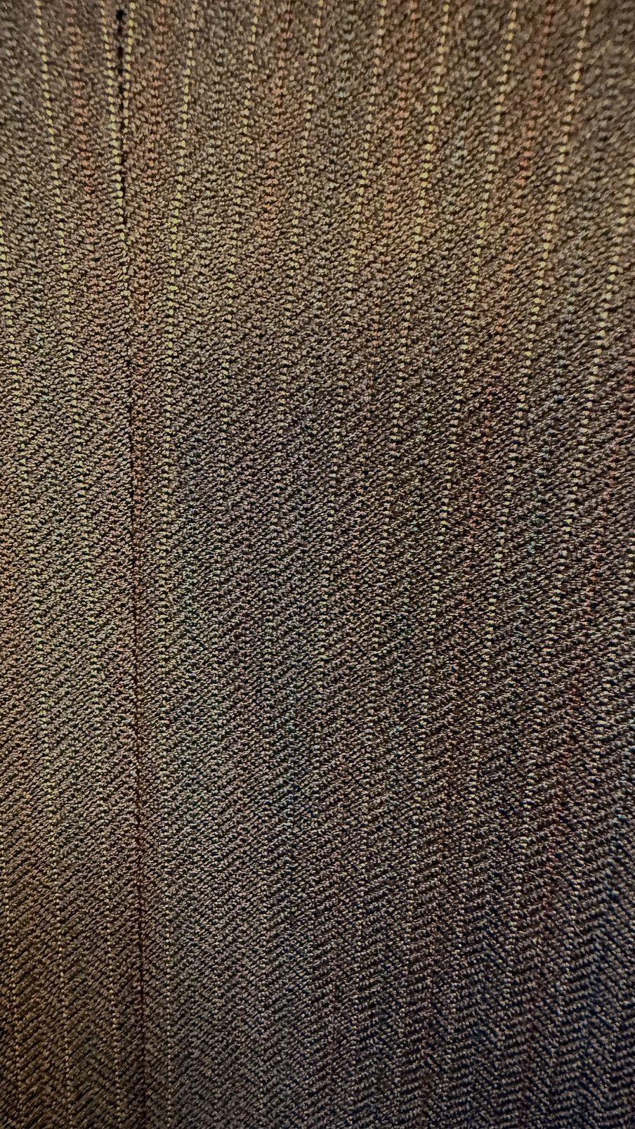 Other Vintage Jon York Brown Pinstripe Blazer |Classic Menswear 70 Size 40R - 3 Thumbnail