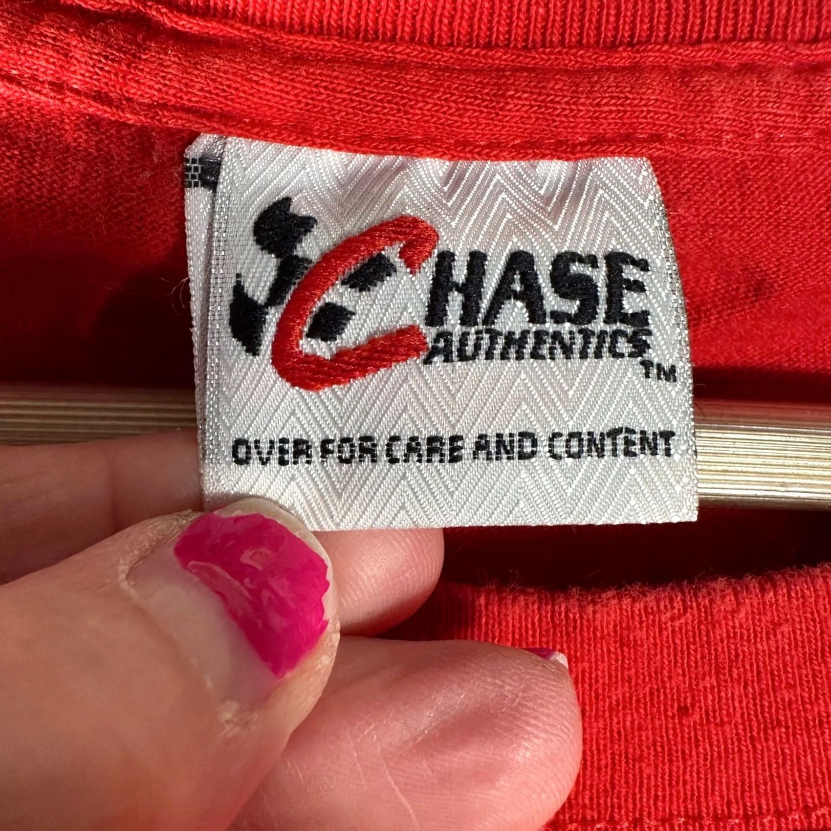 Chase Authentics VINTAGE Chase Authentics Kasey Kahne NASCAR 2004 Rookie of the Year Red T-Shirt Mens XL Size US XL / EU 56 / 4 - 3 Thumbnail