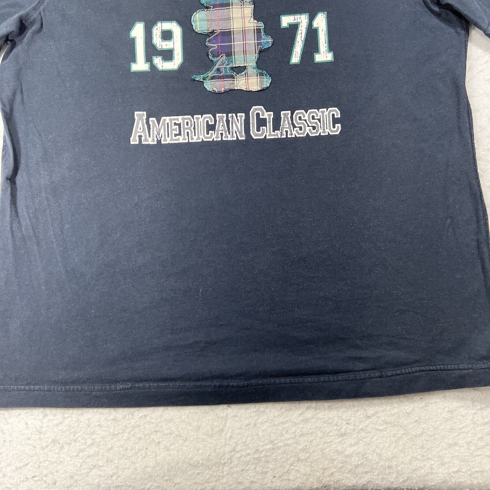 Disney Walt Disney World Blue American Classic 1971 Graphic Tee Size US XL / EU 56 / 4 - 6 Thumbnail