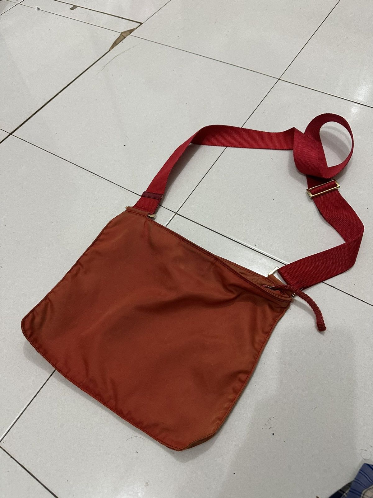 Prada VTG Prada Nylon Crossbody Bag Size ONE SIZE - 17 Thumbnail
