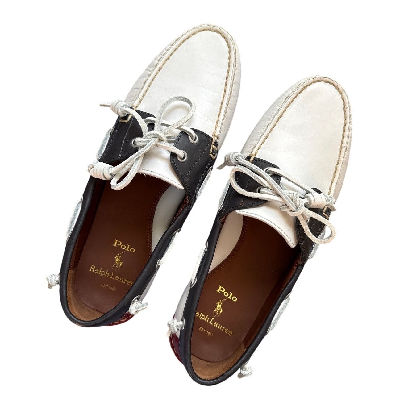 Polo Ralph Lauren Polo Ralph Lauren Merton Boat Shoes Red  display picture 1