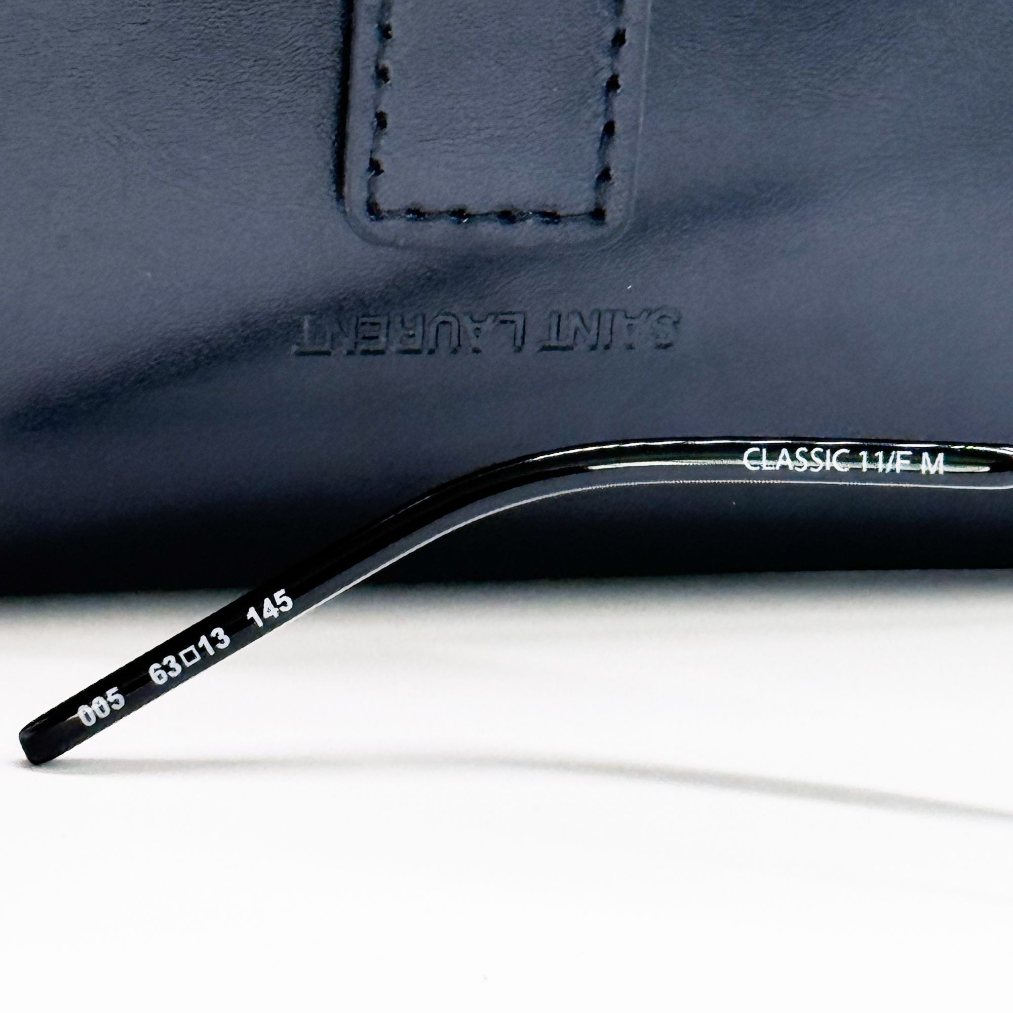 Saint Laurent Paris NEW SAINT LAURENT CLASSIC 11F 005 SUNGLASSES UNISEX BLACK AV Size ONE SIZE - 8 Thumbnail