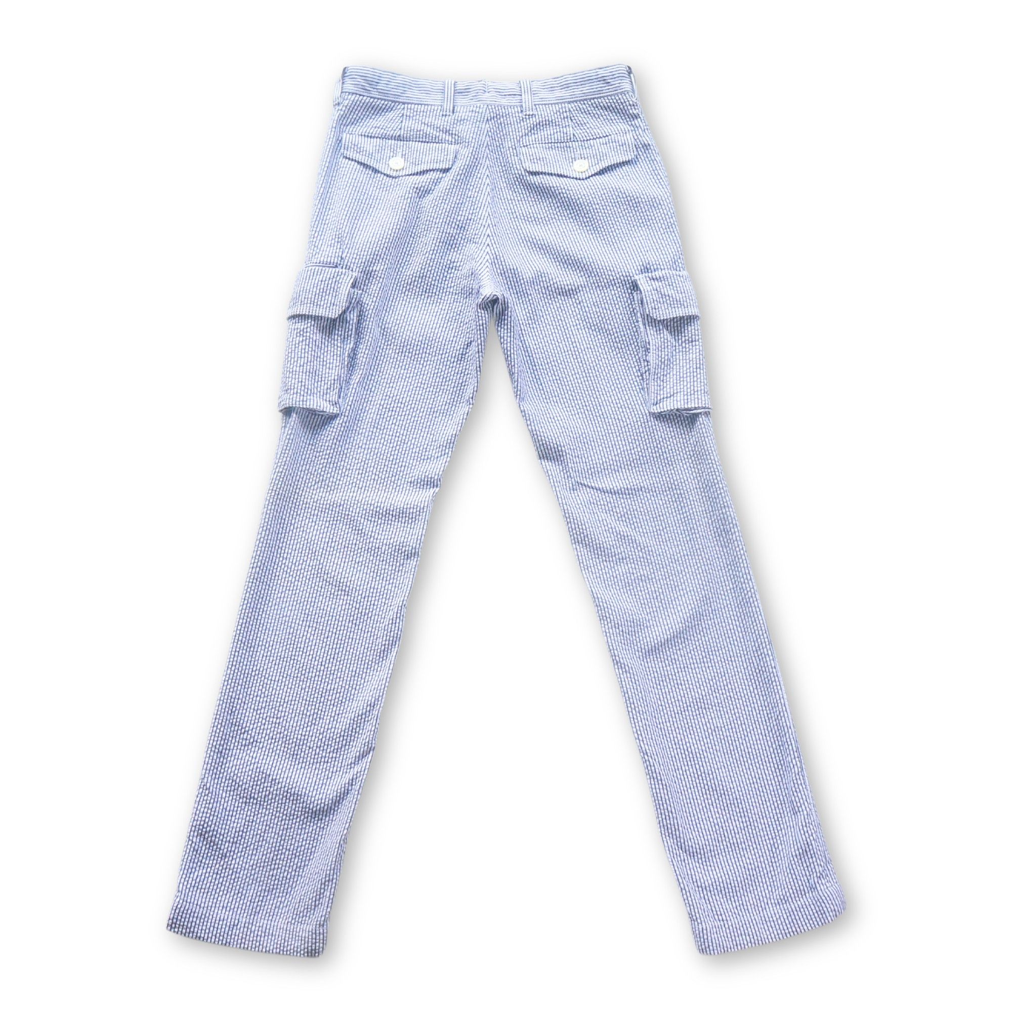 Mackintosh Mackintosh Philosophy Striped Cargo Pants Size US 28 / EU 44 - 2 Thumbnail