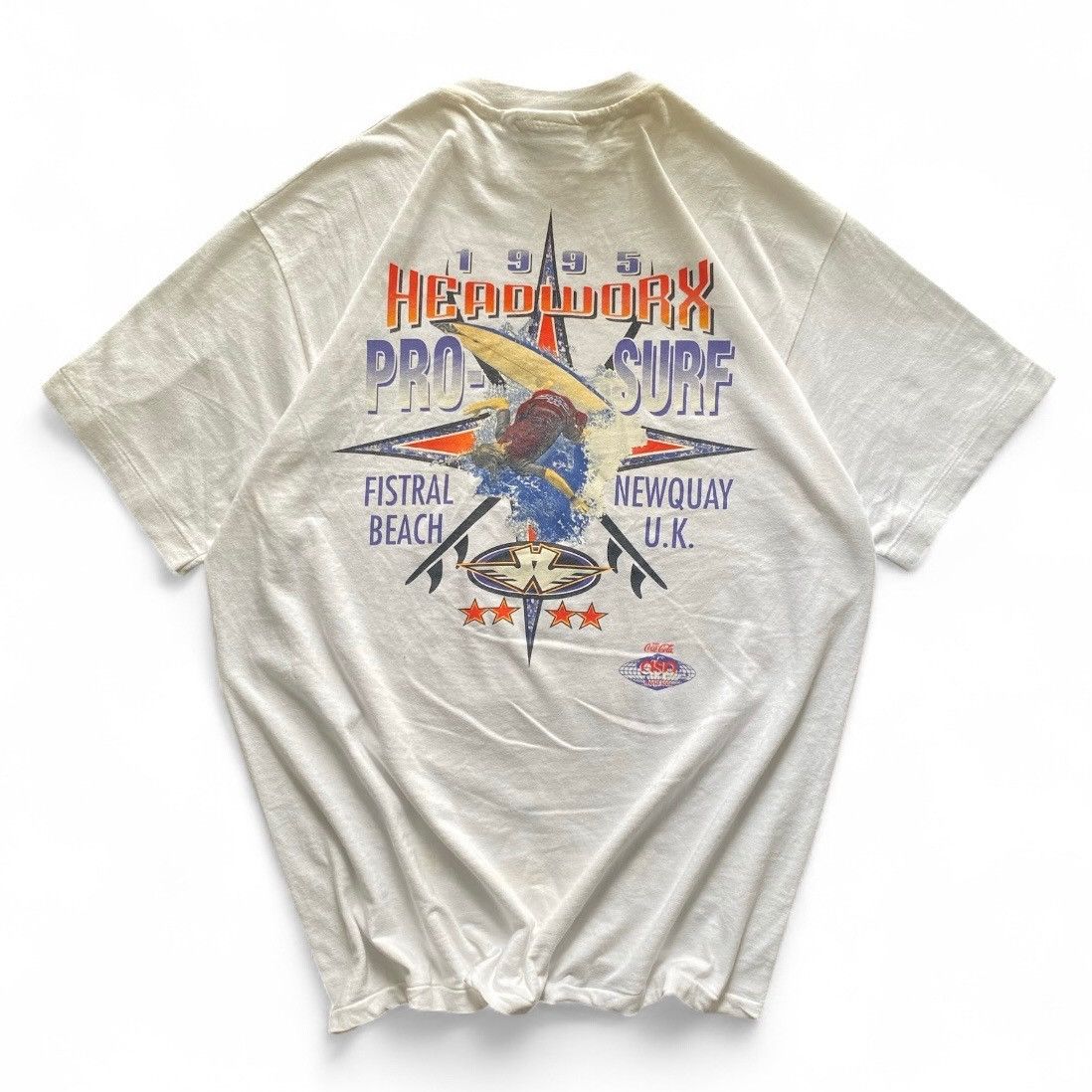 Vintage Vintage Headworx Australia Pro Surf Made In UK T Shirts Size US L / EU 52-54 / 3 - 1 Thumbnail