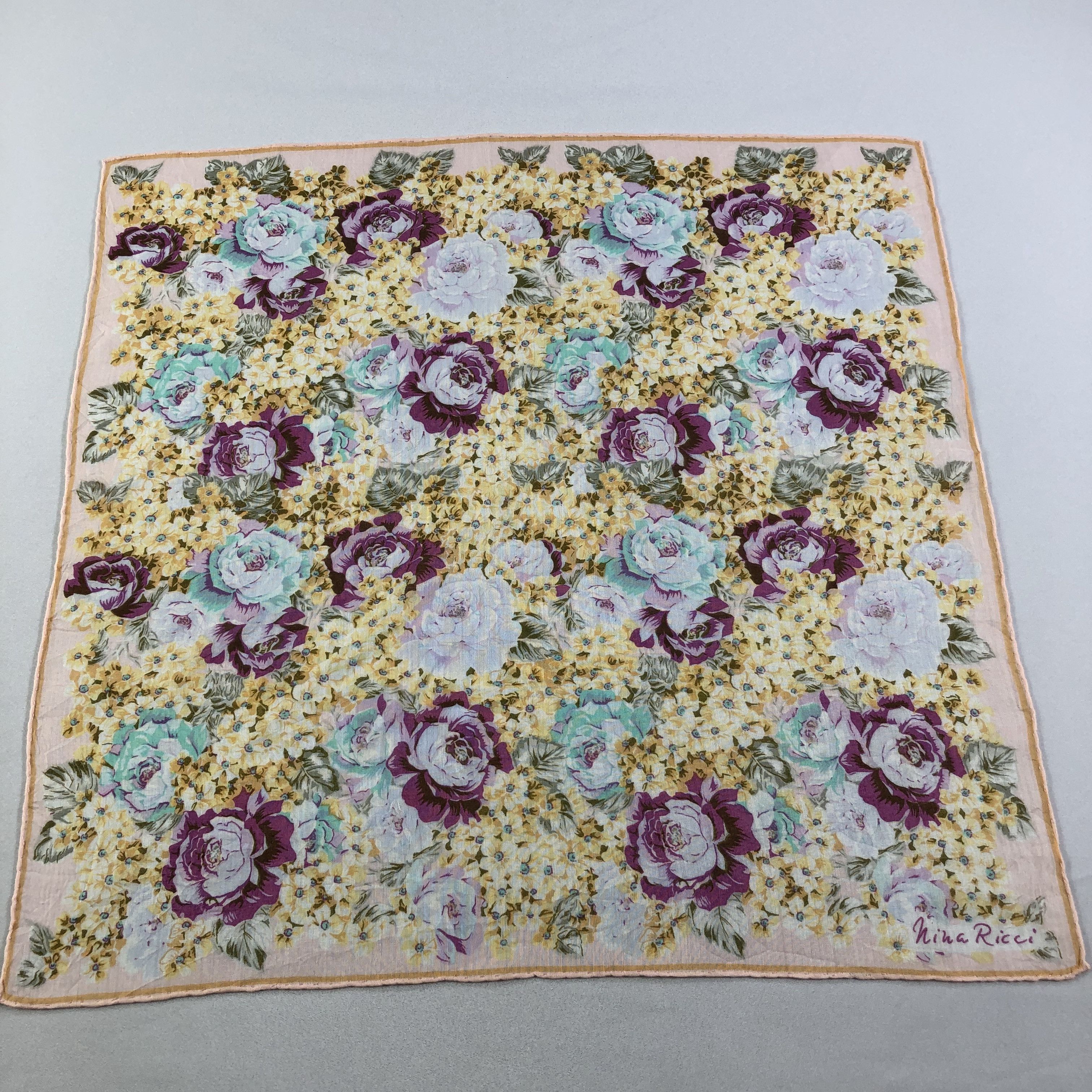 Nina Ricci Nina Ricci Handkerchief Neckerchief Bandana H1726 Size ONE SIZE - 2 Thumbnail