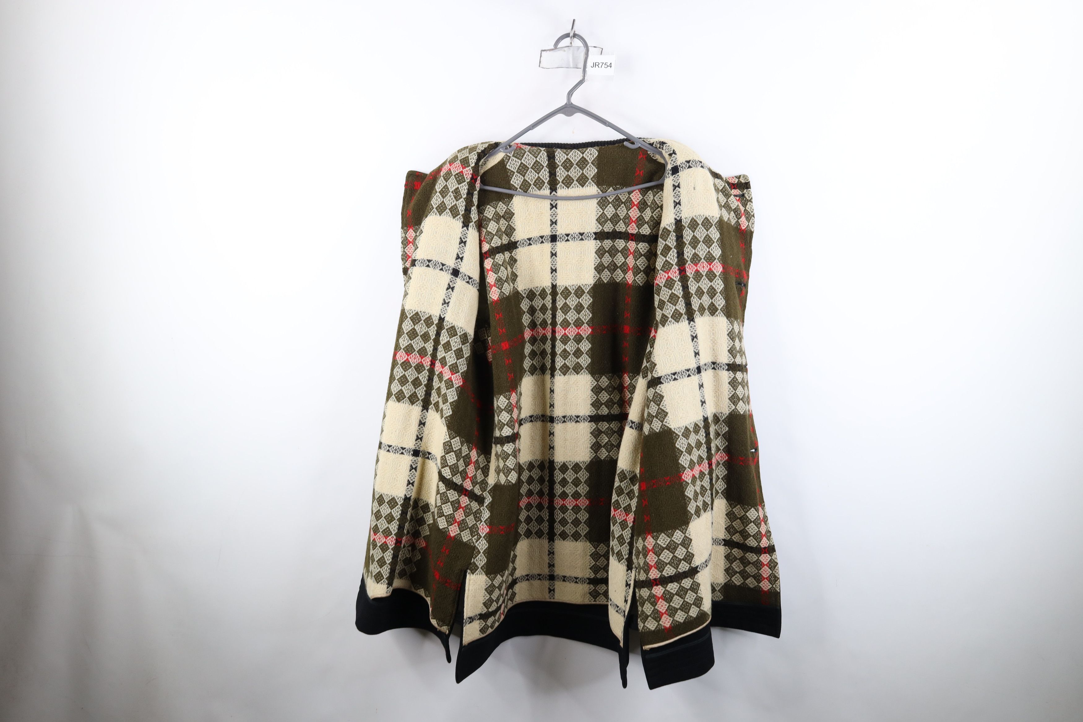 Vintage Vintage 50s Union Wool Button Down Collared Jacket Black USA Size US XL / EU 56 / 4 - 9 Thumbnail