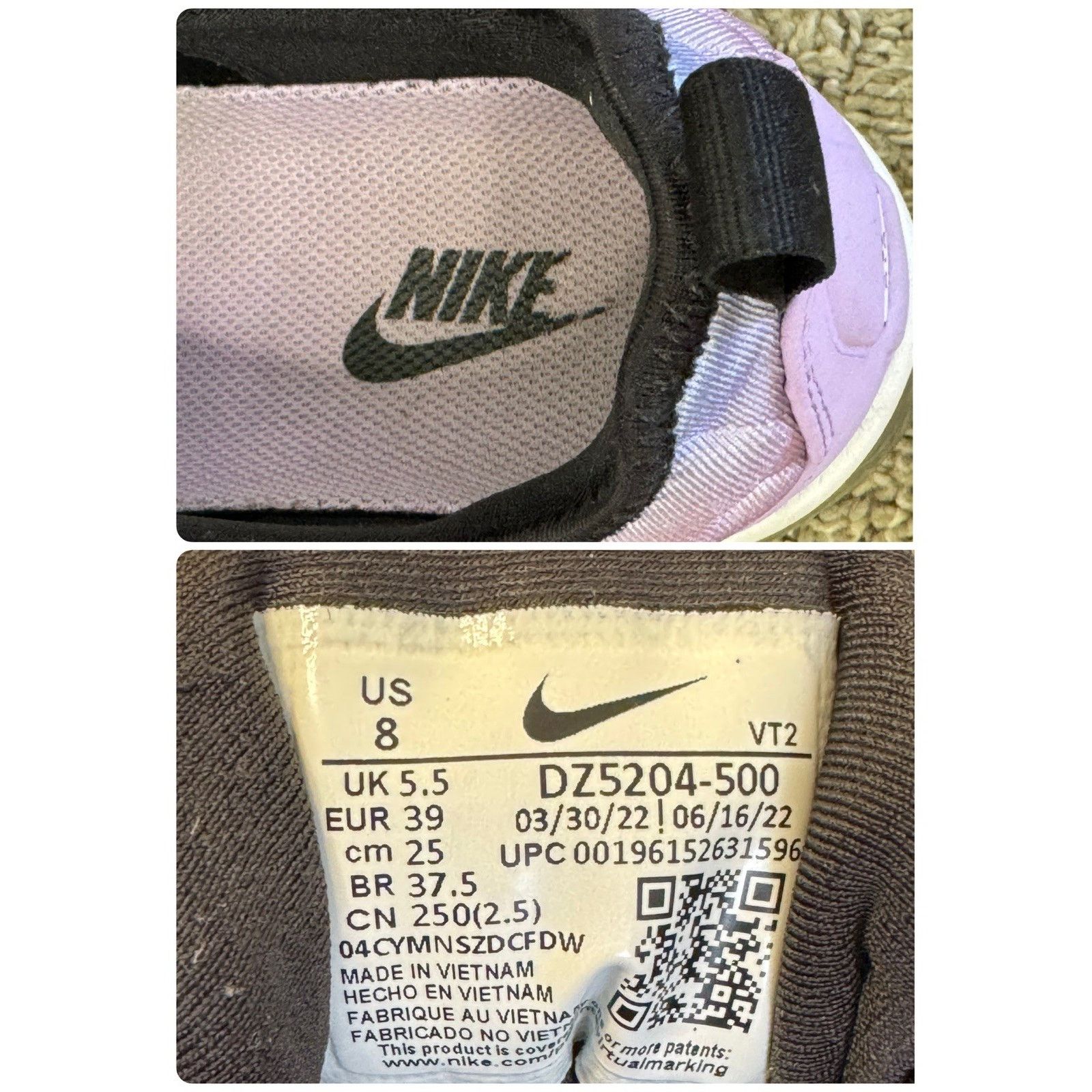Nike NIKE AIR VaporMax Plus Lilac University Blue Gradient Size 8 Size US 8 / IT 38 - 11 Thumbnail
