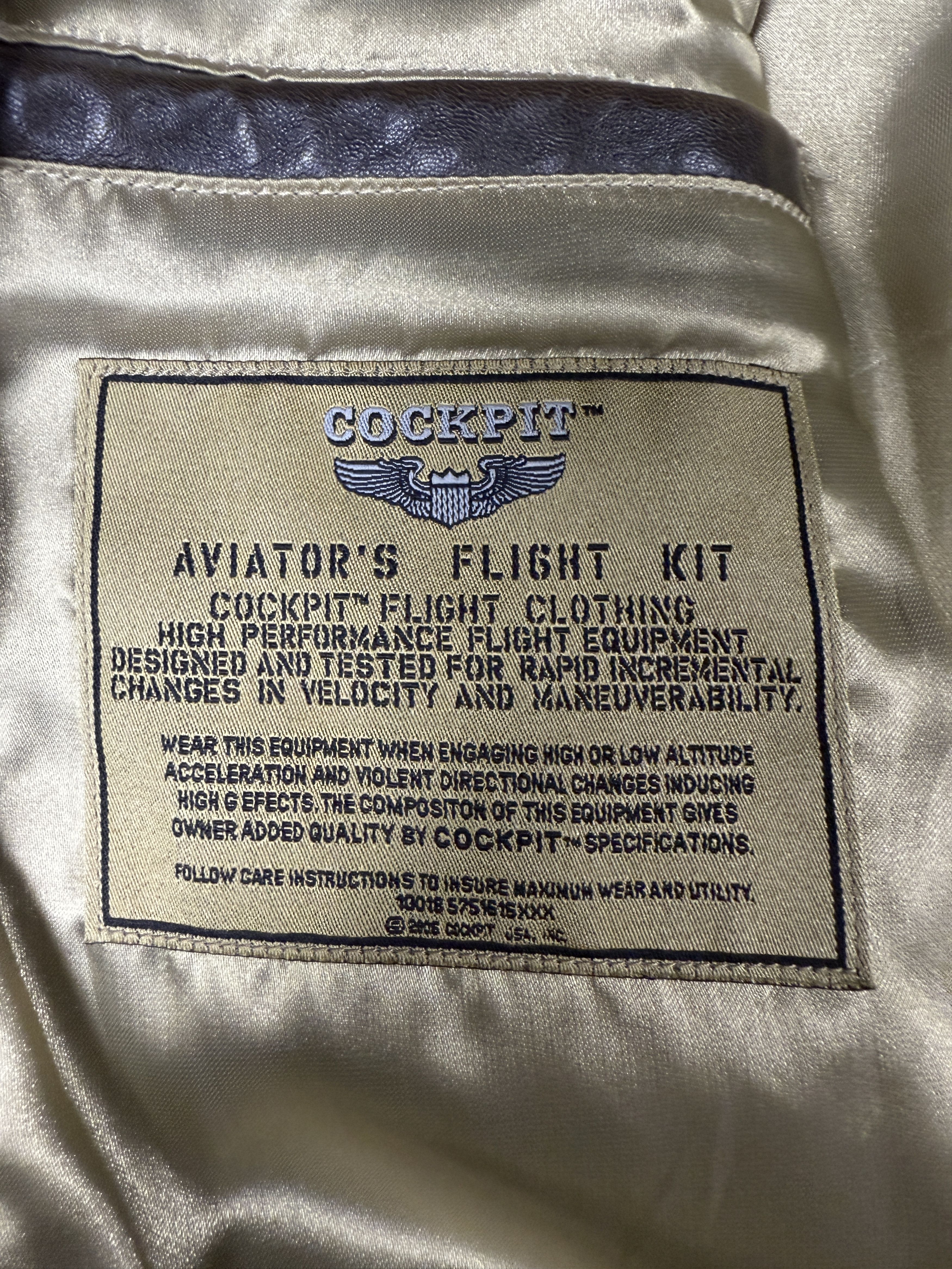Cockpit USA Cockpit USA Type G-1 Leather Jacket Size US XL / EU 56 / 4 - 5 Thumbnail