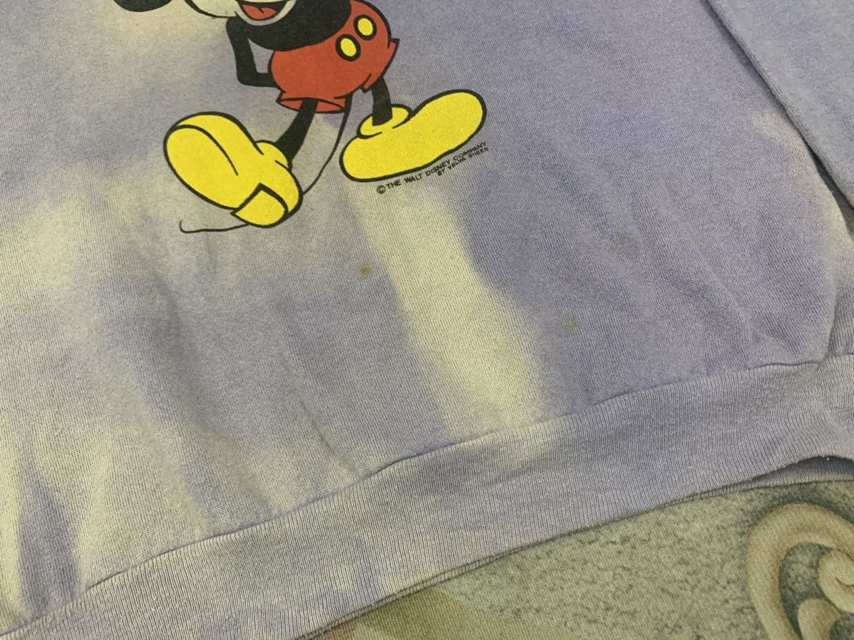 Mickey Mouse × Velva Sheen × Vintage Vintage Mickey Mouse Sweatshirt by Velva Sheen Made in Usa Size US M / EU 48-50 / 2 - 5 Thumbnail