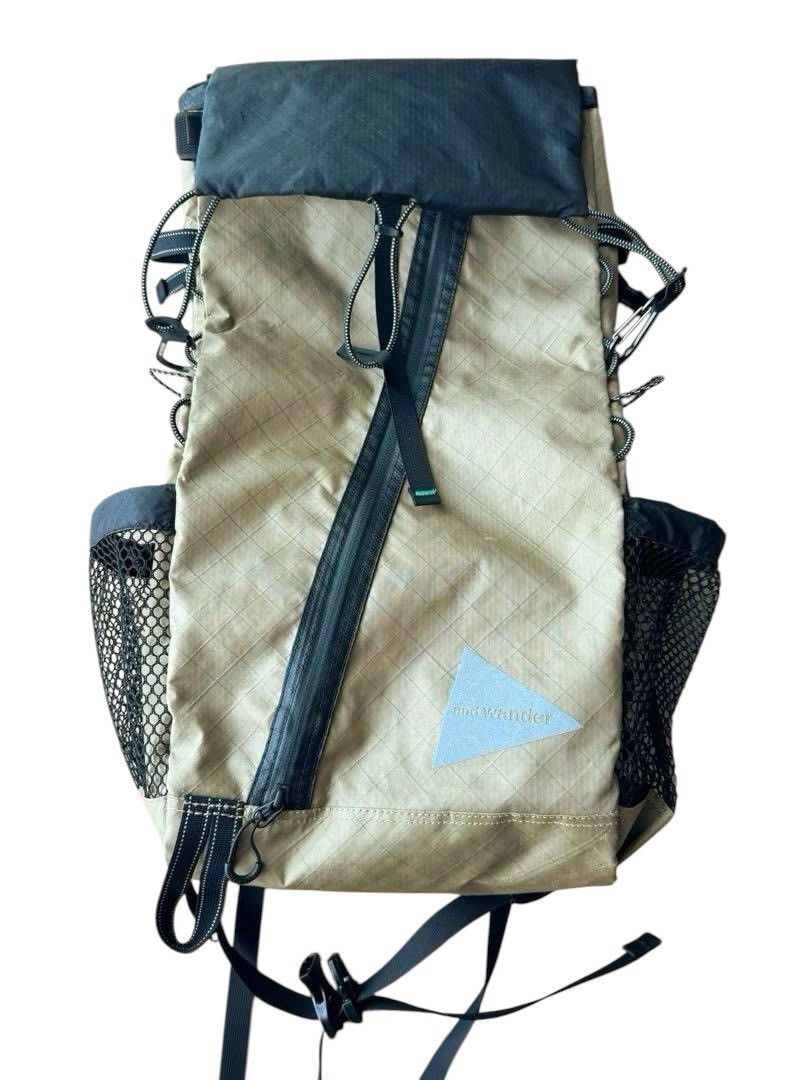 And Wander and wander Eco Pack 30L Beige Mountaineering Rucksack Size ONE SIZE - 3 Thumbnail