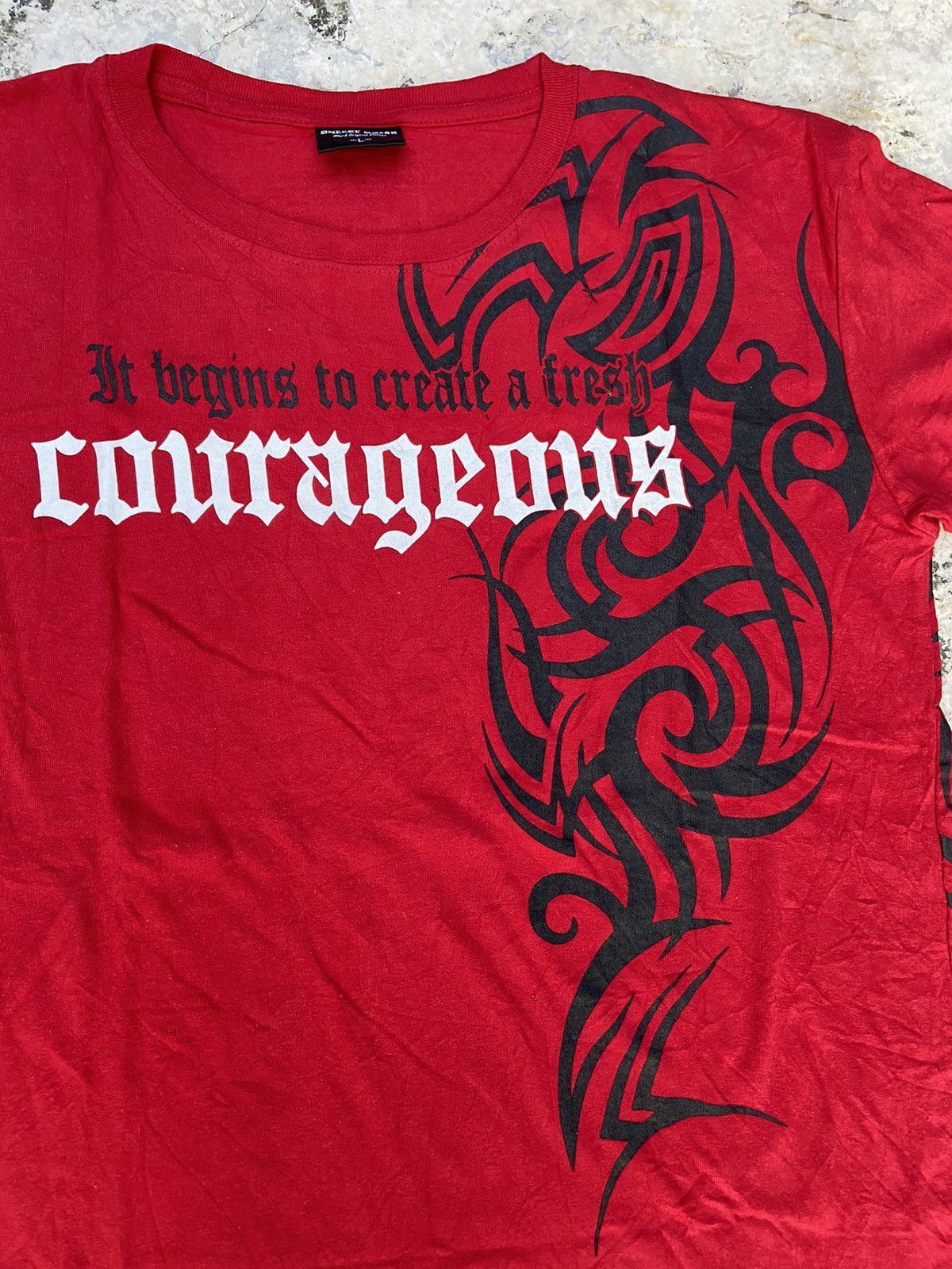 20471120 × If Six Was Nine × Japanese Brand 2000s bullet noise courageous t-shirt Size US L / EU 52-54 / 3 - 5 Thumbnail