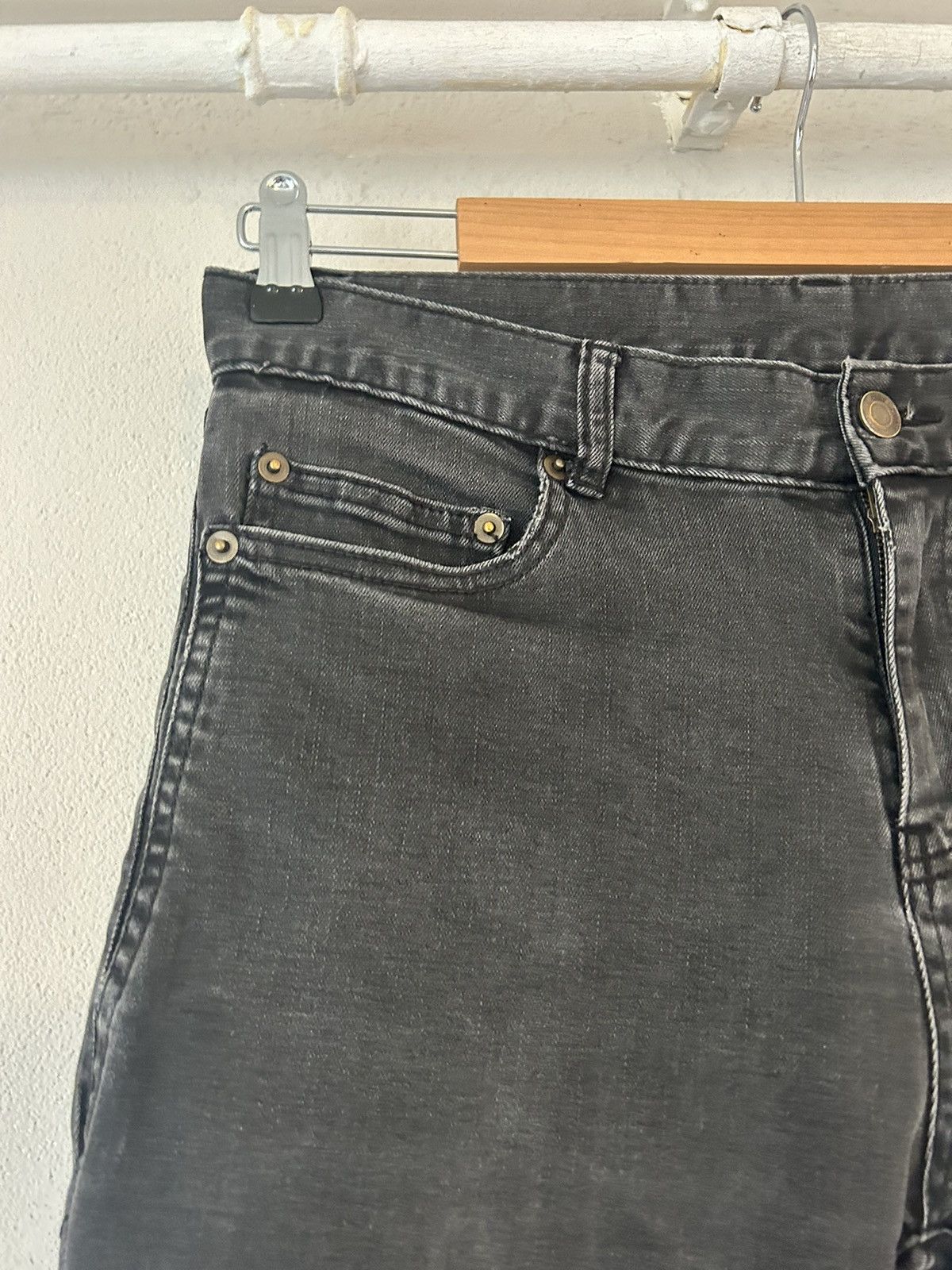 Saint Laurent Destroyed Denim Jacket In All Sizes | eBay