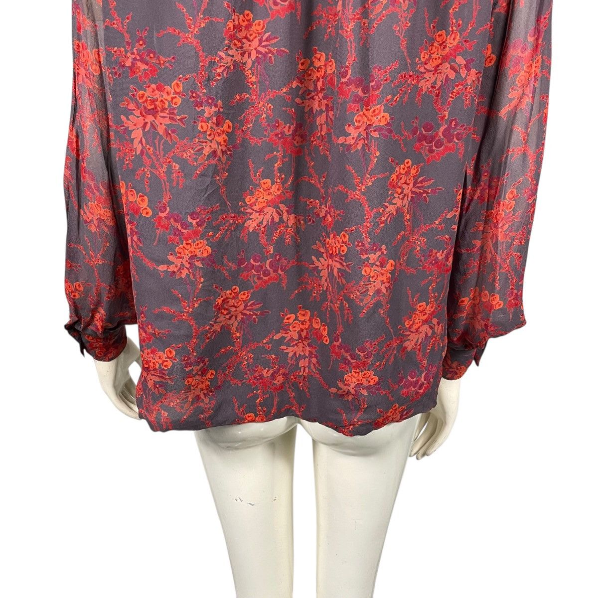 Christian Dior Monsieur Christian Dior Flower Design Shirt Blouse Size M / US 6-8 / IT 42-44 - 10 Thumbnail