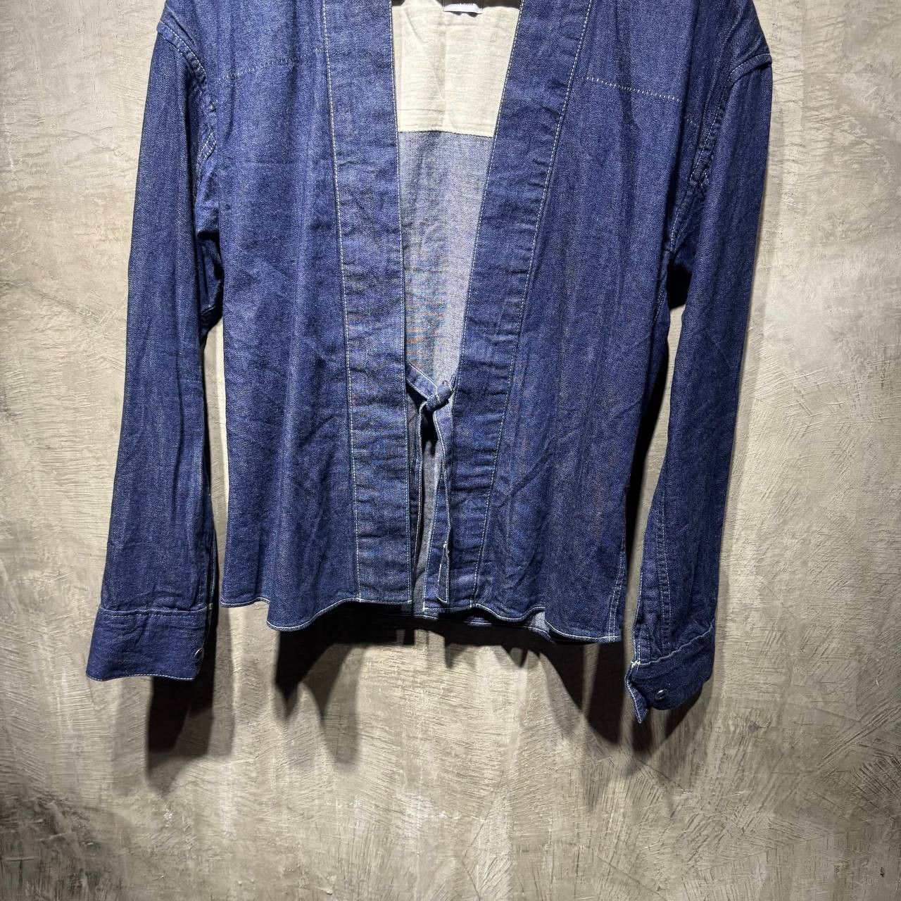 Visvim Visvim Lhamo Kimono Denim shirt Size US M / EU 48-50 / 2 - 2 Thumbnail