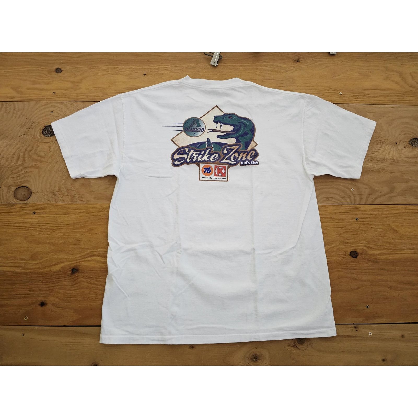 Other Arizona Diamondbacks Strike Zone Rattlesnake White Shirt XL Size US XL / EU 56 / 4 - 1 Thumbnail