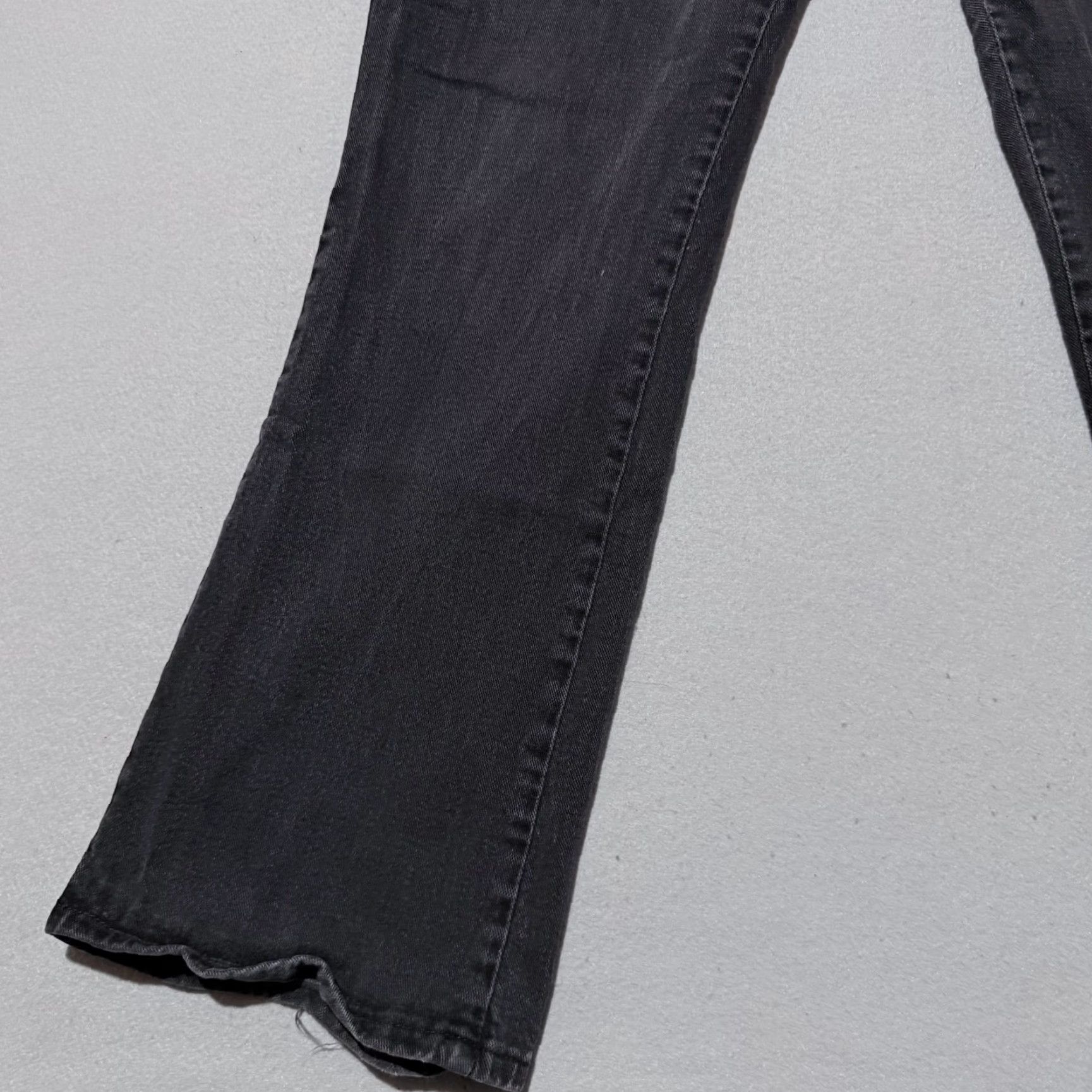 Lee VINTAGE Lee Relaxed Bootcut Jeans Women's Black Denim High Rise Pockets Y2K Retro - 16M Size 38" / US 16 / IT 52 - 5 Thumbnail