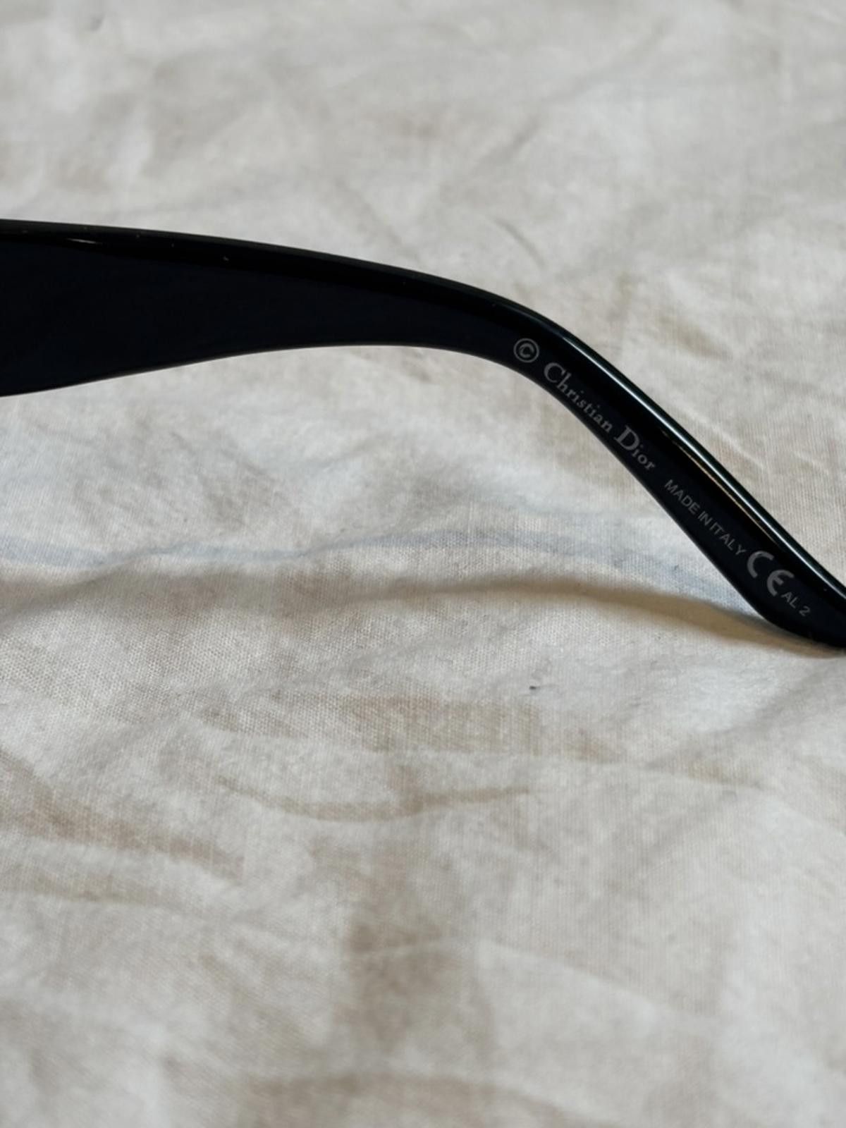 Dior Dior - Black Oversized Square Sunglasses Size ONE SIZE - 7 Thumbnail