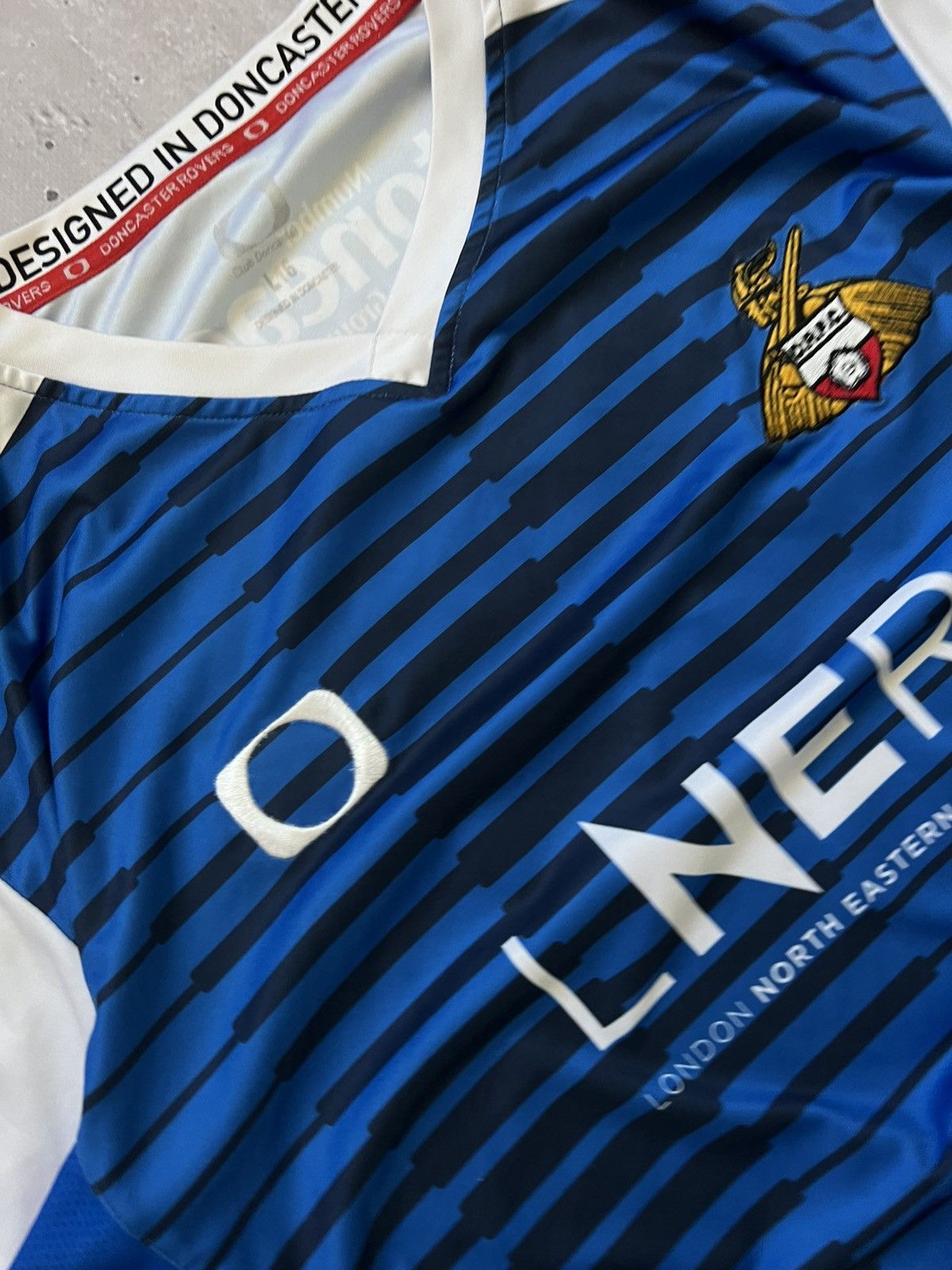 Other Doncaster Rovers 2021/22 Away Shirt Zara Lou Size L Size US L / EU 52-54 / 3 - 3 Thumbnail