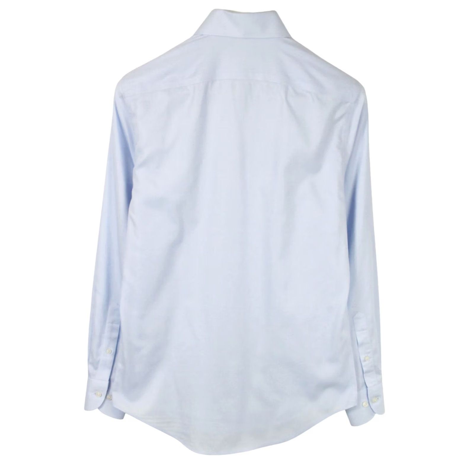 Suitsupply SUITSUPPLY Shirt Men's Blue Slim Fit Formal Cutaway Collar 38/15 Size 38R - 2 Thumbnail