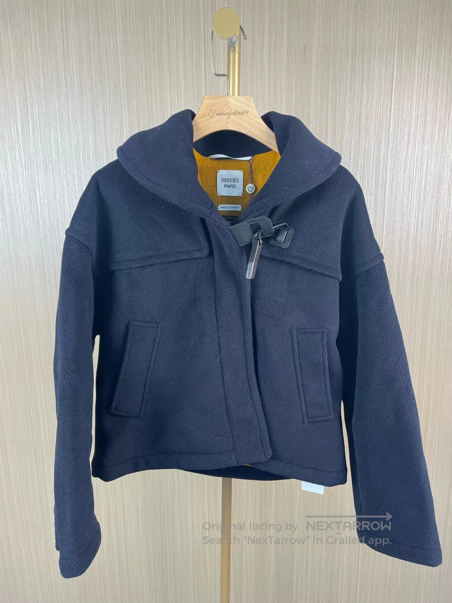 Hermes Hermes Wool Blend Winter Coat. Size US S / EU 44-46 / 1 - 1 Thumbnail