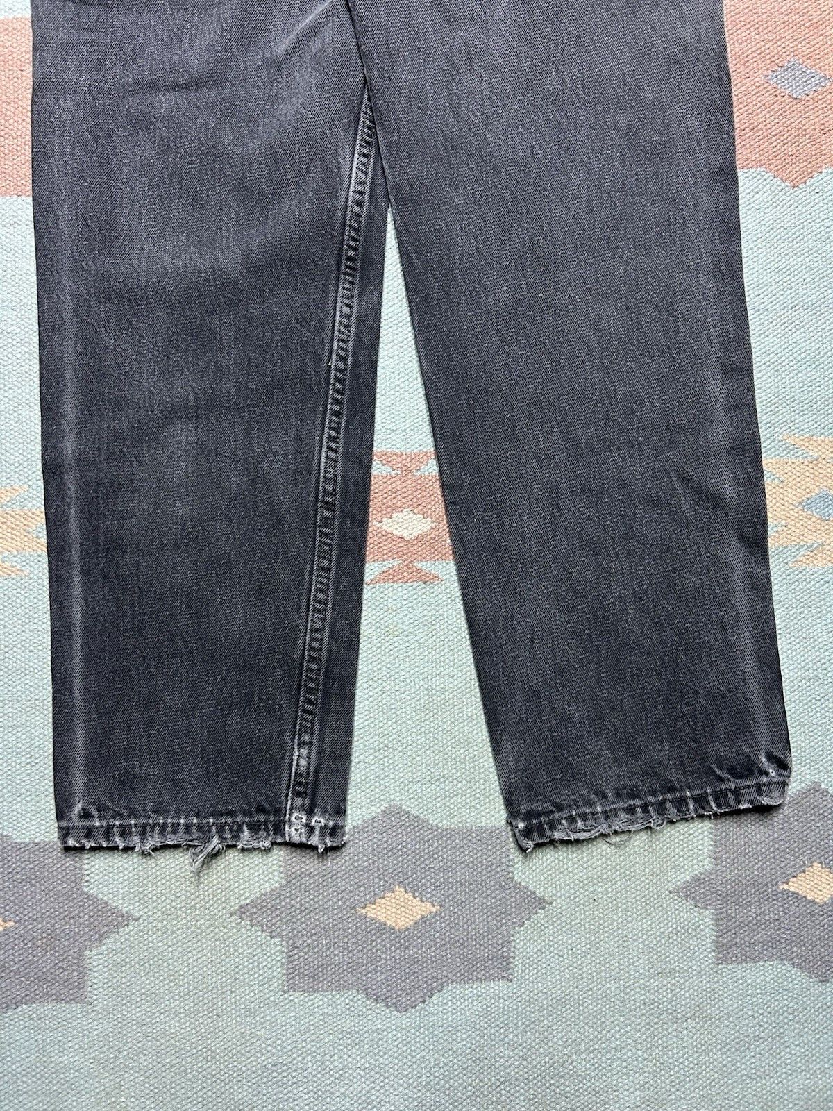 Vintage 90s Levis 550 jeans relaxed faded distress skater USA 30x31 Size US 30 / EU 46 - 12 Thumbnail