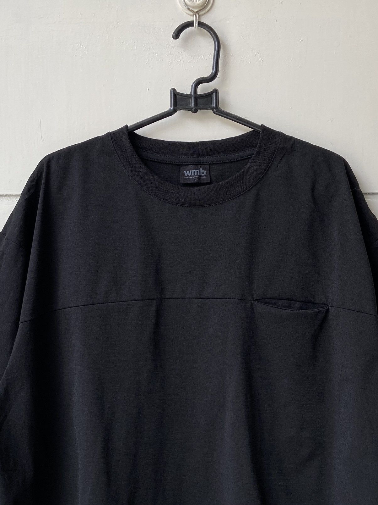 Designer × Japanese Brand WMB Work Man Black T-shirt Size US L / EU 52-54 / 3 - 11 Thumbnail