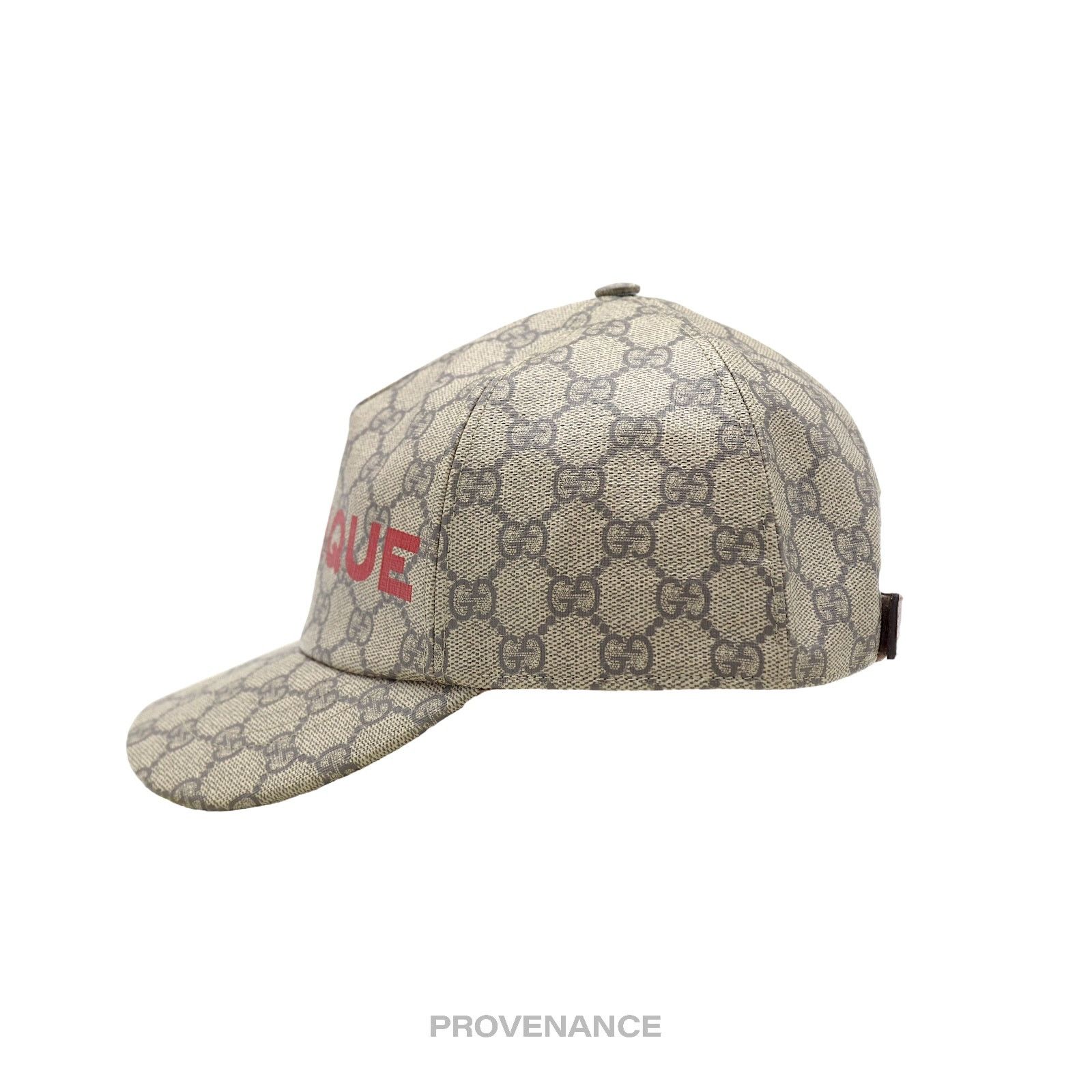 Gucci 🔴 Gucci GG Supreme BOUTIQUE Cap - Monogram GG Canvas Size ONE SIZE - 4 Thumbnail