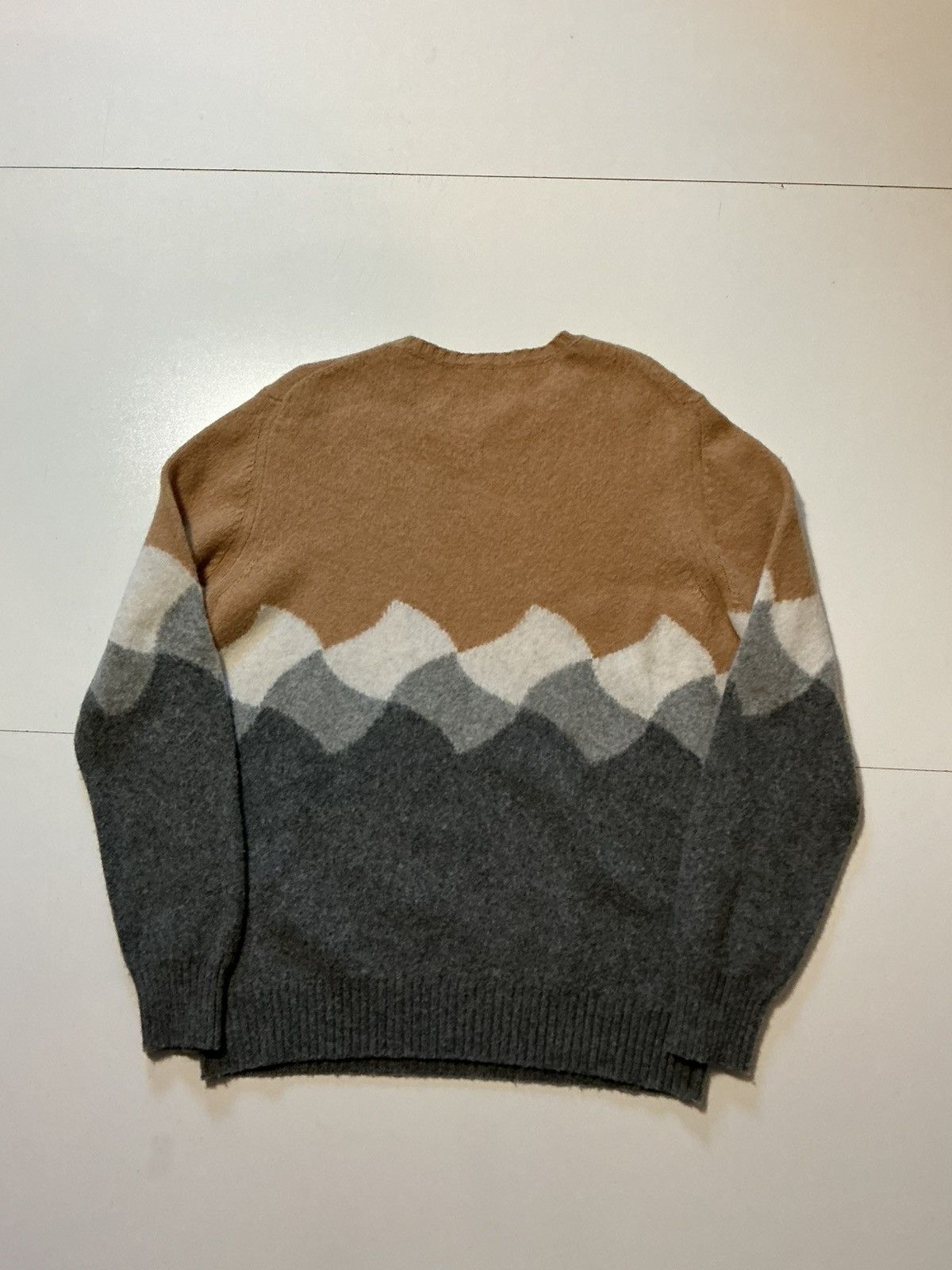 Drumohr Drumohr Super Geelong Lambswool Knit Italy Pullover Sweater Size US L / EU 52-54 / 3 - 2 Thumbnail