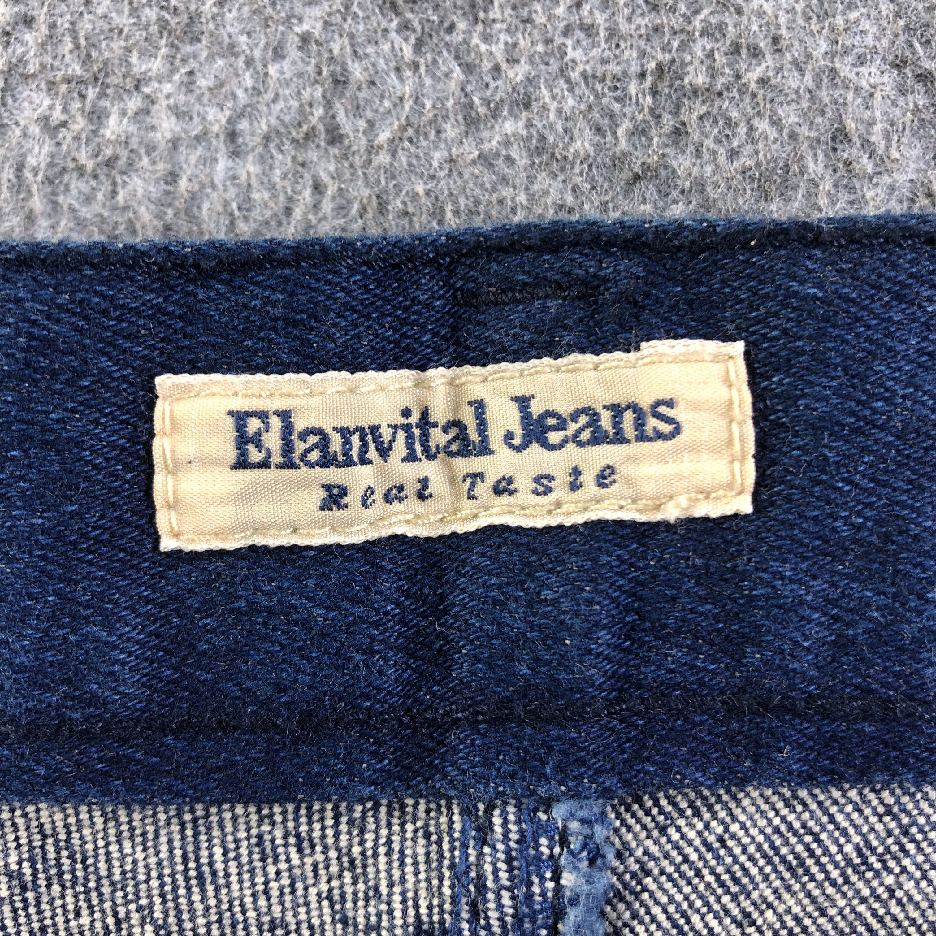 Japanese Brand Vintage Elanvital Jeans Blue Wash Denim -J2845 Size US 32 / EU 48 - 8 Thumbnail