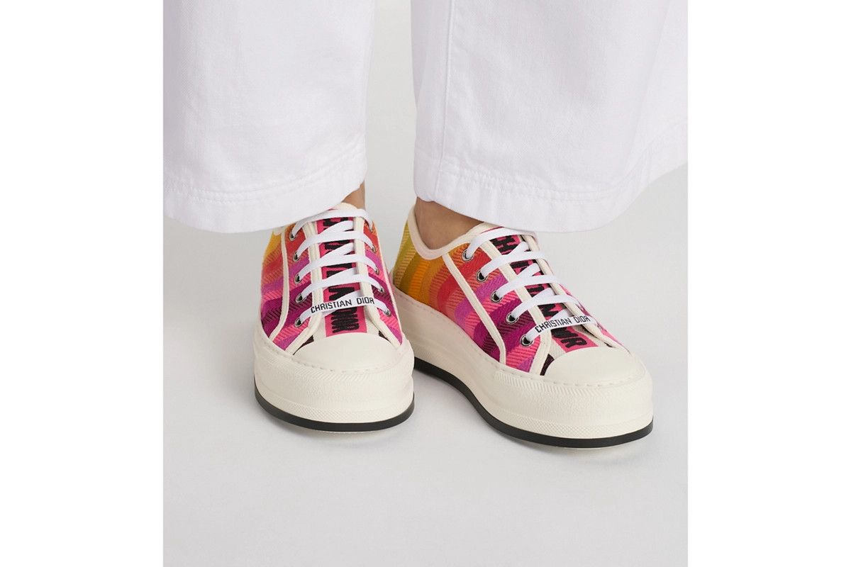 Dior o1bcso1str0226 Walk'n Dior Platform Sneaker in Multicolor Size US 9 / IT 39 - 5 Thumbnail