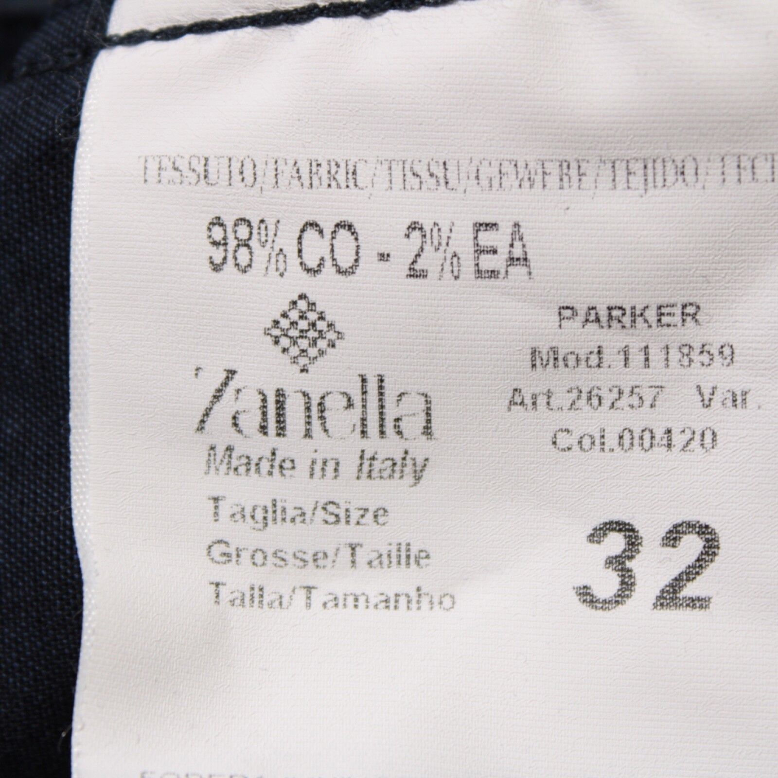 Zanella Zanella New with tags Chino Size 32 US In Blue Size US 32 / EU 48 - 5 Thumbnail