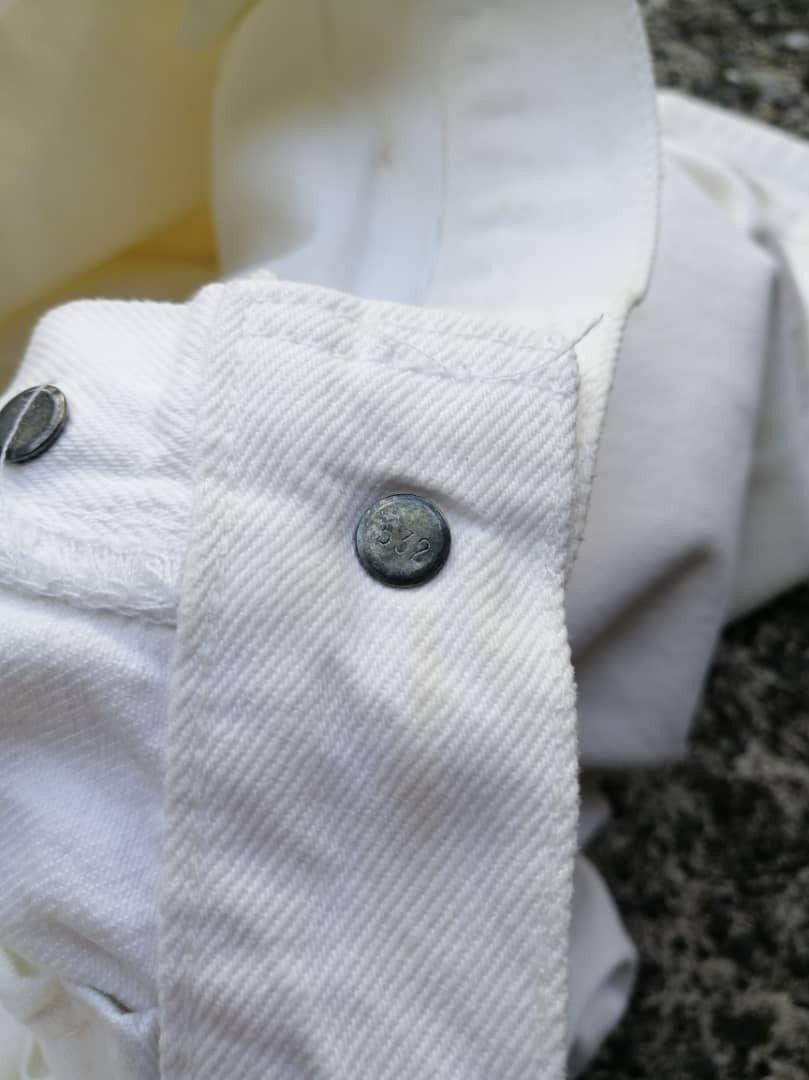 Levi's × Levi's Vintage Clothing × Vintage Levi's Strauss 532 Fly Button White Pants Size US 29 - 9 Thumbnail