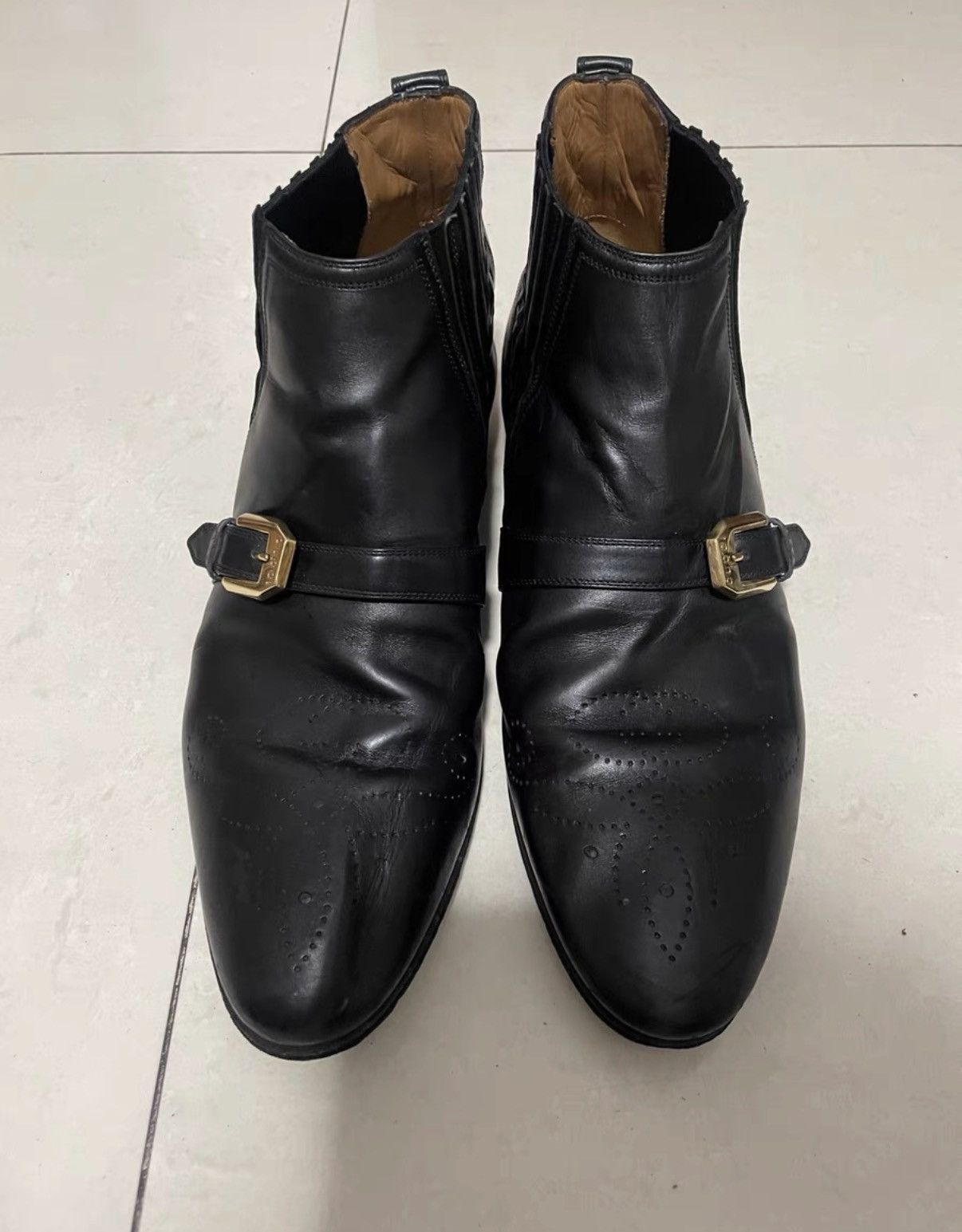 Gucci GUCCI Chelsea Ankle Boots Size US 9.5 / EU 42-43 - 1 Thumbnail