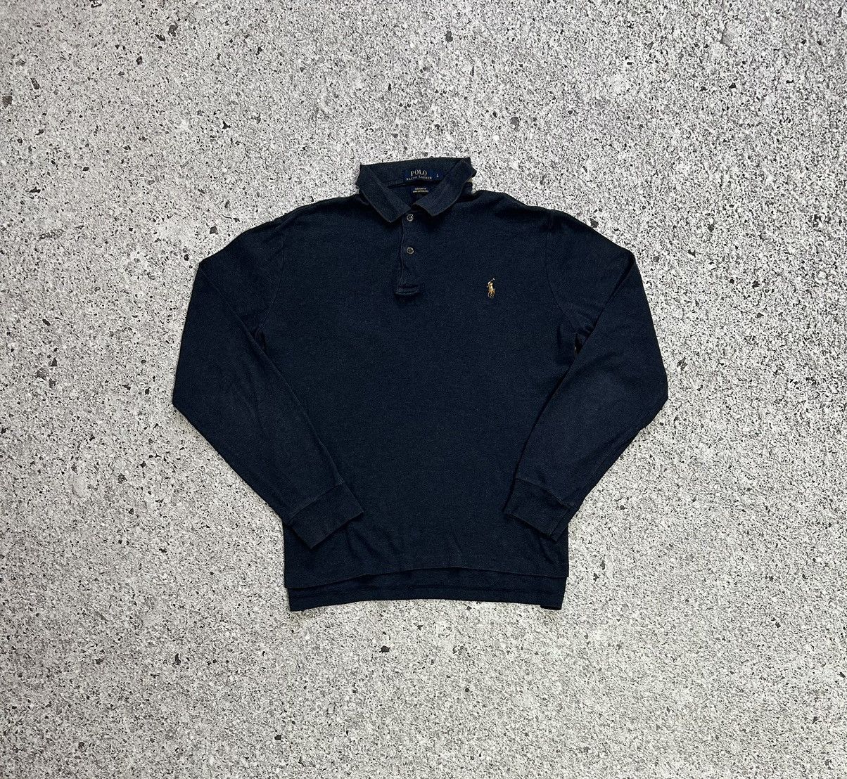 Polo Ralph Lauren × RRL Ralph Lauren × Rugby Ralph Lauren 🏉 Vintage 90s Polo Ralph Lauren Rugby travis scott Size US L / EU 52-54 / 3 - 1 Thumbnail