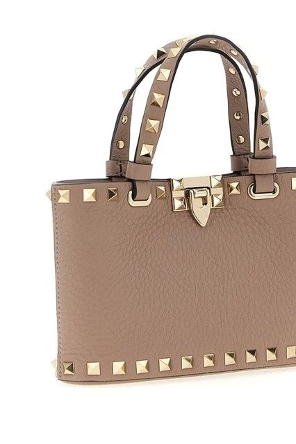 Valentino VALENTINO Rockstud Poudre Top Handle Bag Size ONE SIZE - 3 Thumbnail