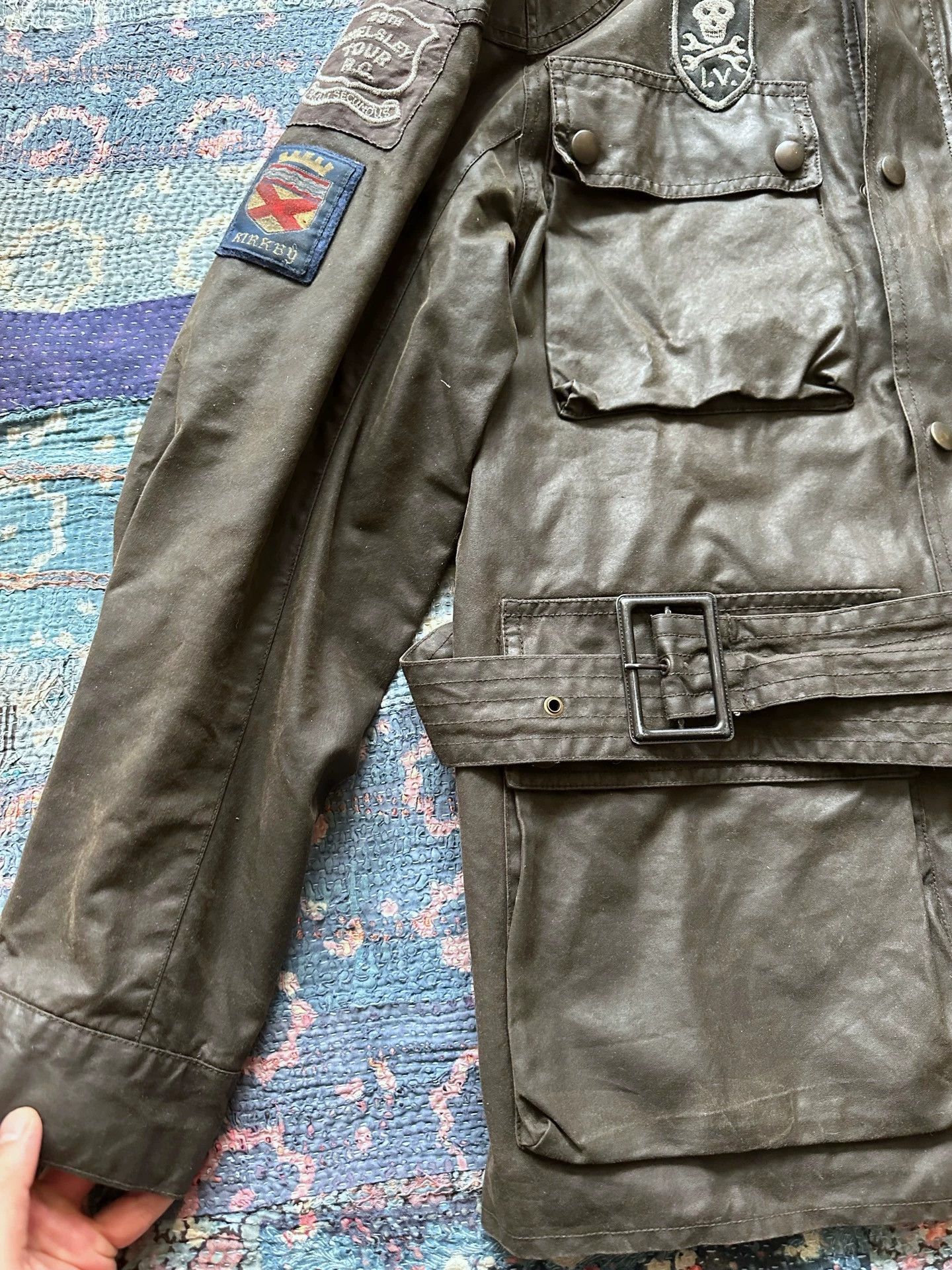 RRL Ralph Lauren RRL Waxed Cotton Four Pocket Jacket M (Excellent) Size US M / EU 48-50 / 2 - 3 Thumbnail