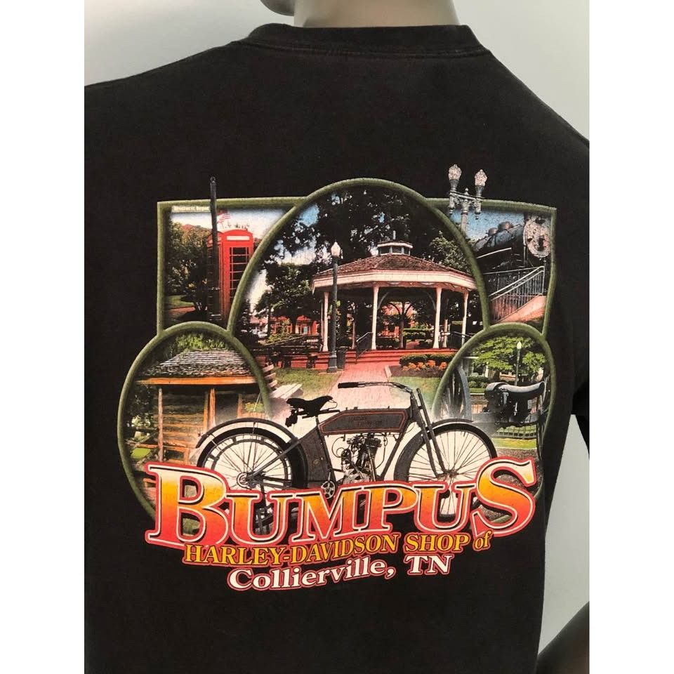 Harley Davidson × Vintage VTG 2005 Harley Davidson T-shirt Large Men, TENNESSEE Size US L / EU 52-54 / 3 - 2 Thumbnail