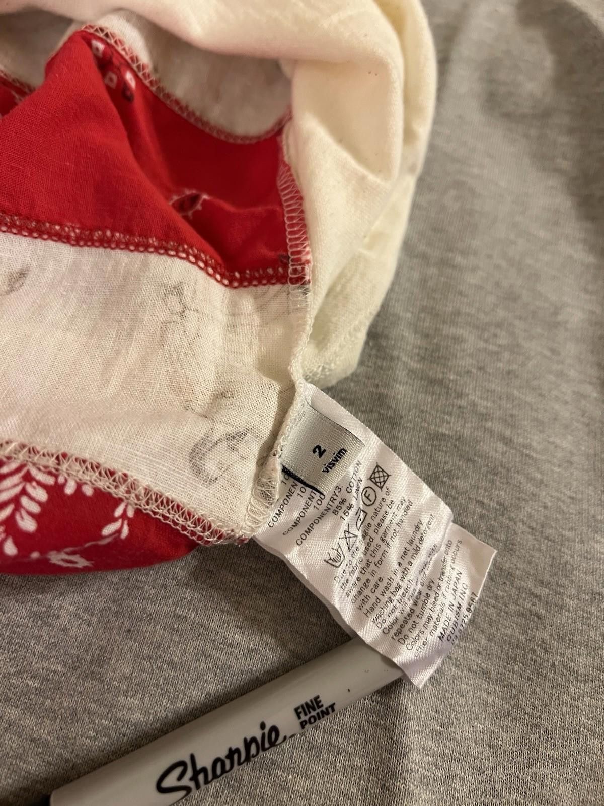 Visvim Pre-Owned VISVIM Bandana Jumbo Tee S/S Stars T-Shirt Size 2 Size US M / EU 48-50 / 2 - 7 Thumbnail