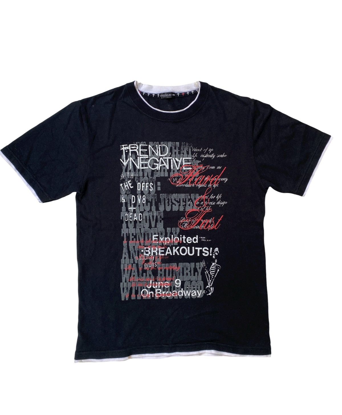If Six Was Nine Japanese Freebeat Skull Poem Tee shirt Size US M / EU 48-50 / 2 - 1 Thumbnail