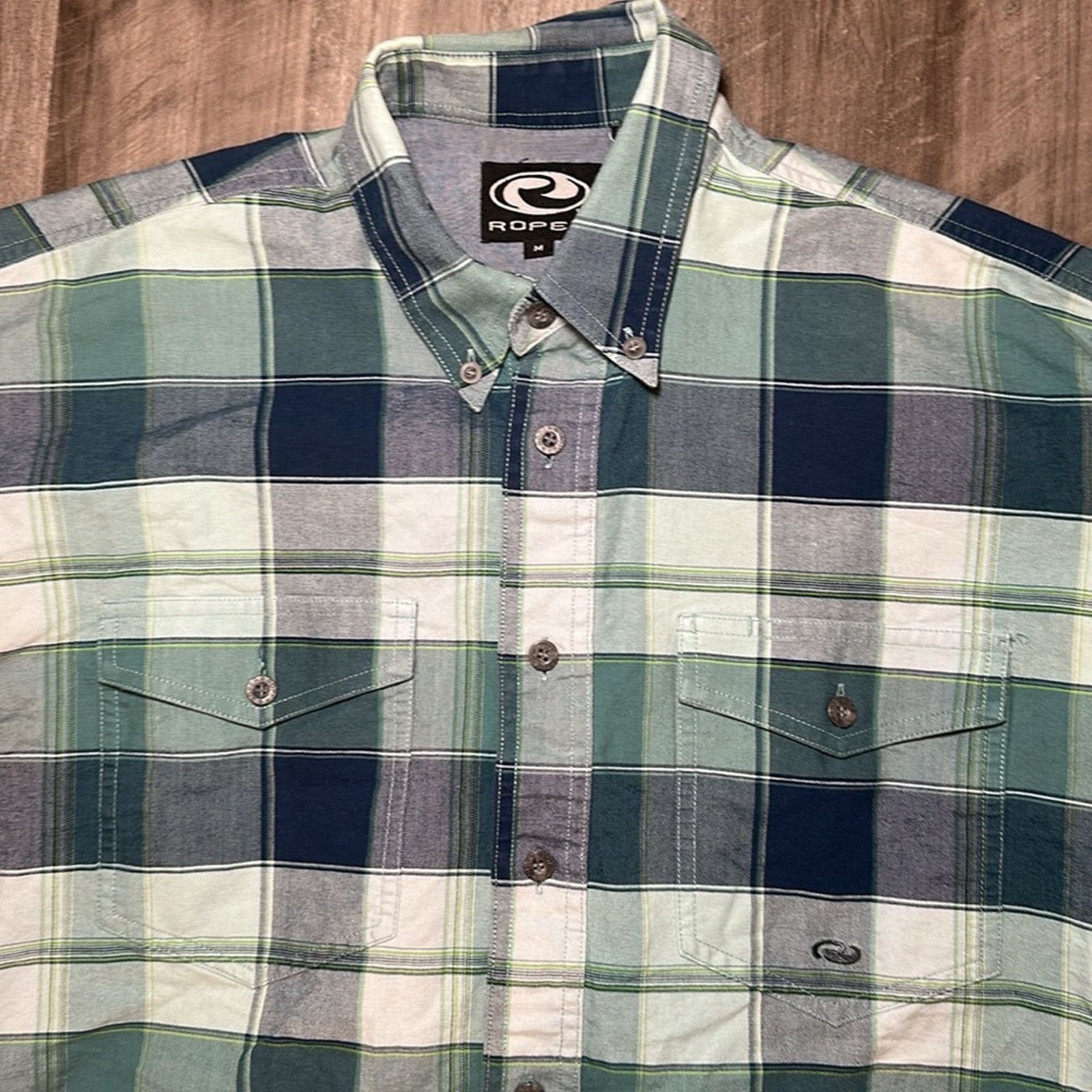 Roper Roper Western Plaid Long Sleeve Button Down - Medium Size US M / EU 48-50 / 2 - 6 Thumbnail